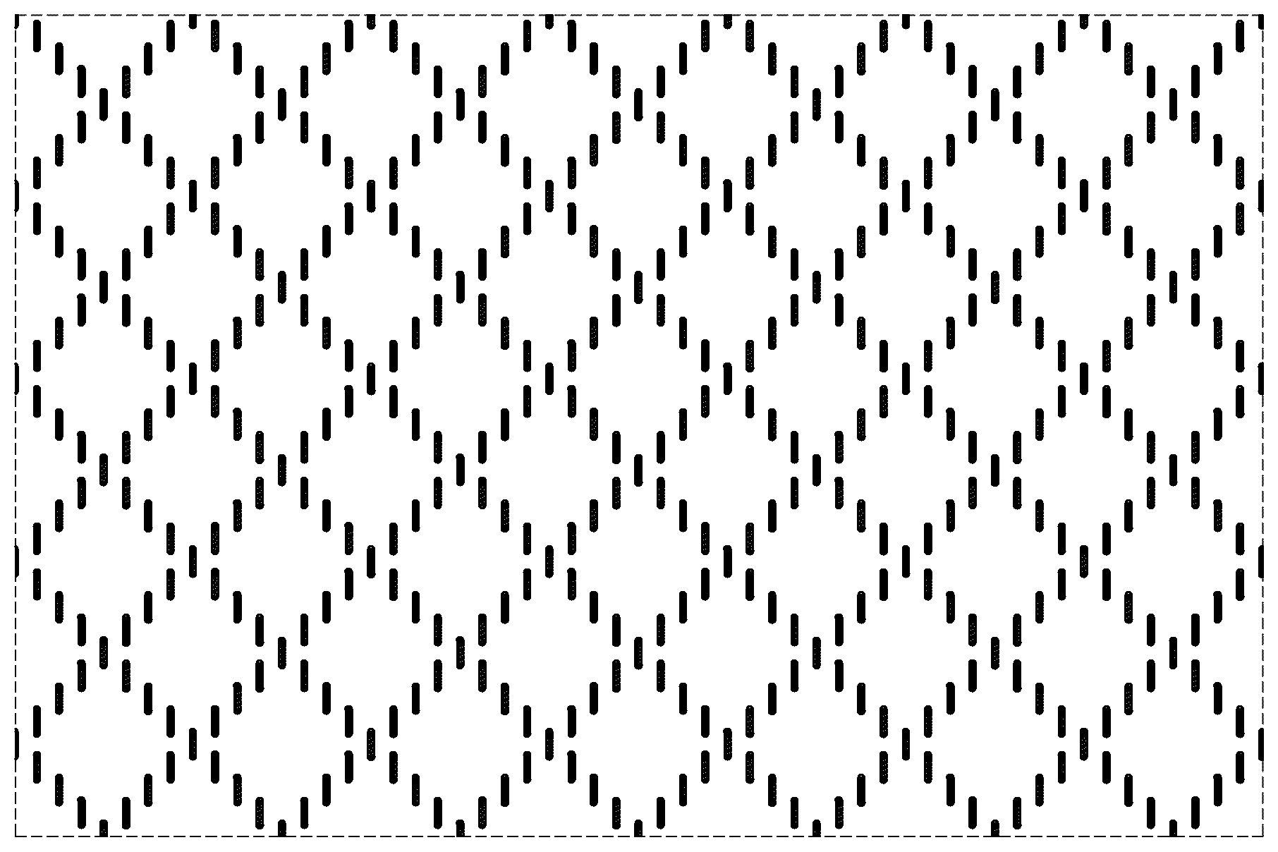 Patent USD1076458 — Plastic film with surface pattern for embossing — Figure 1