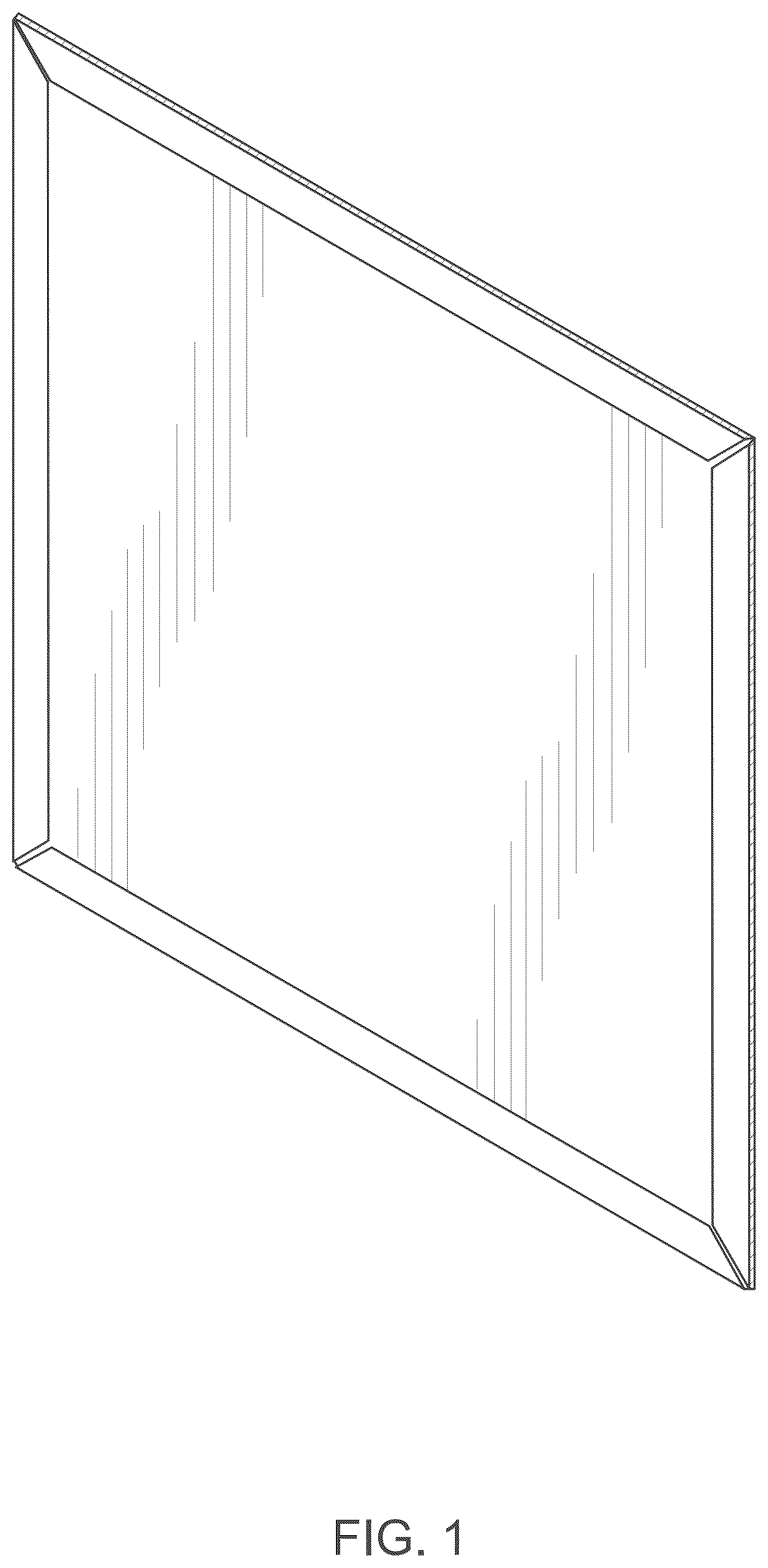 Patent USD1076460 — Wall display apparatus — Figure 1
