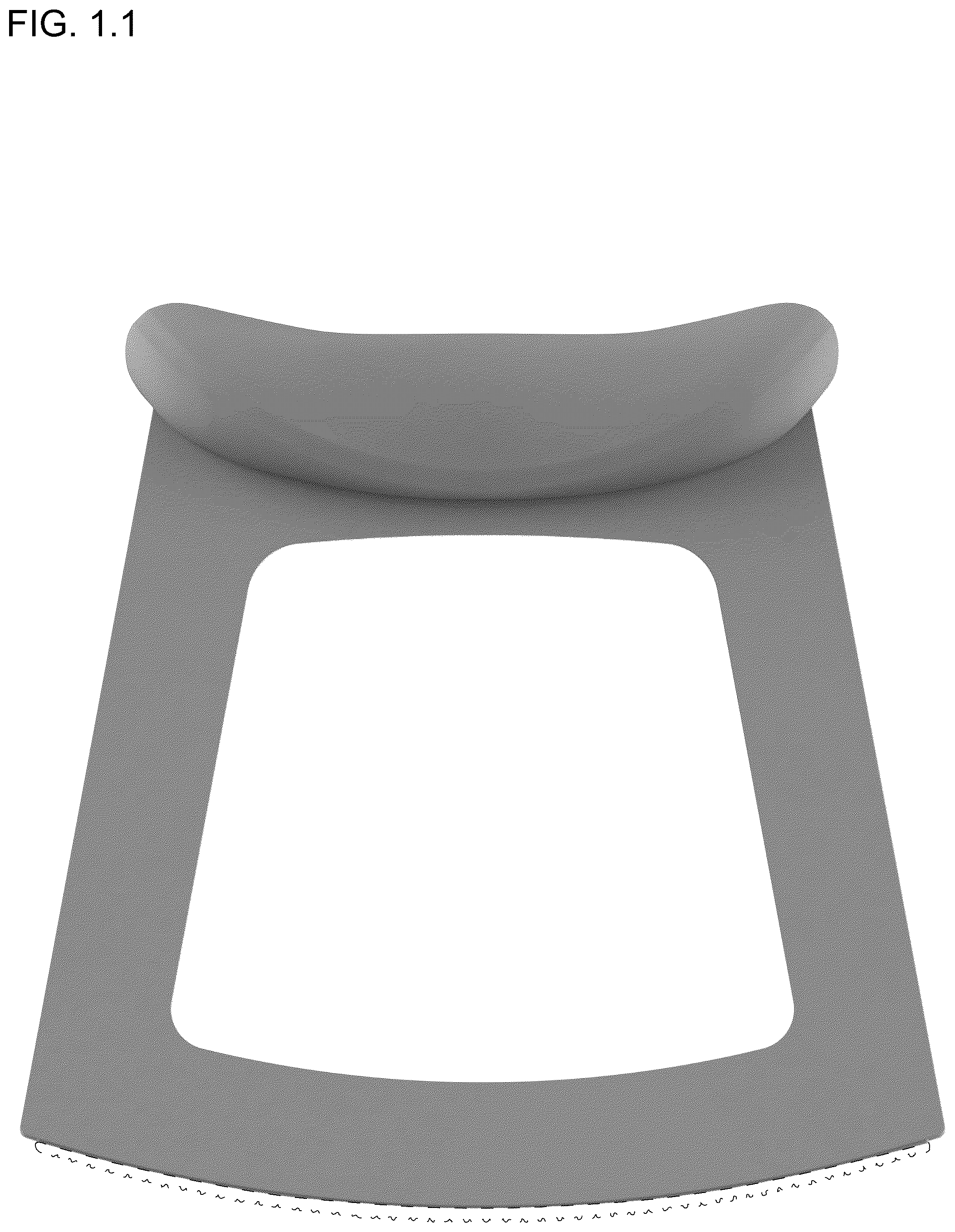 Patent USD1076474 — Rocking chair — Figure 1