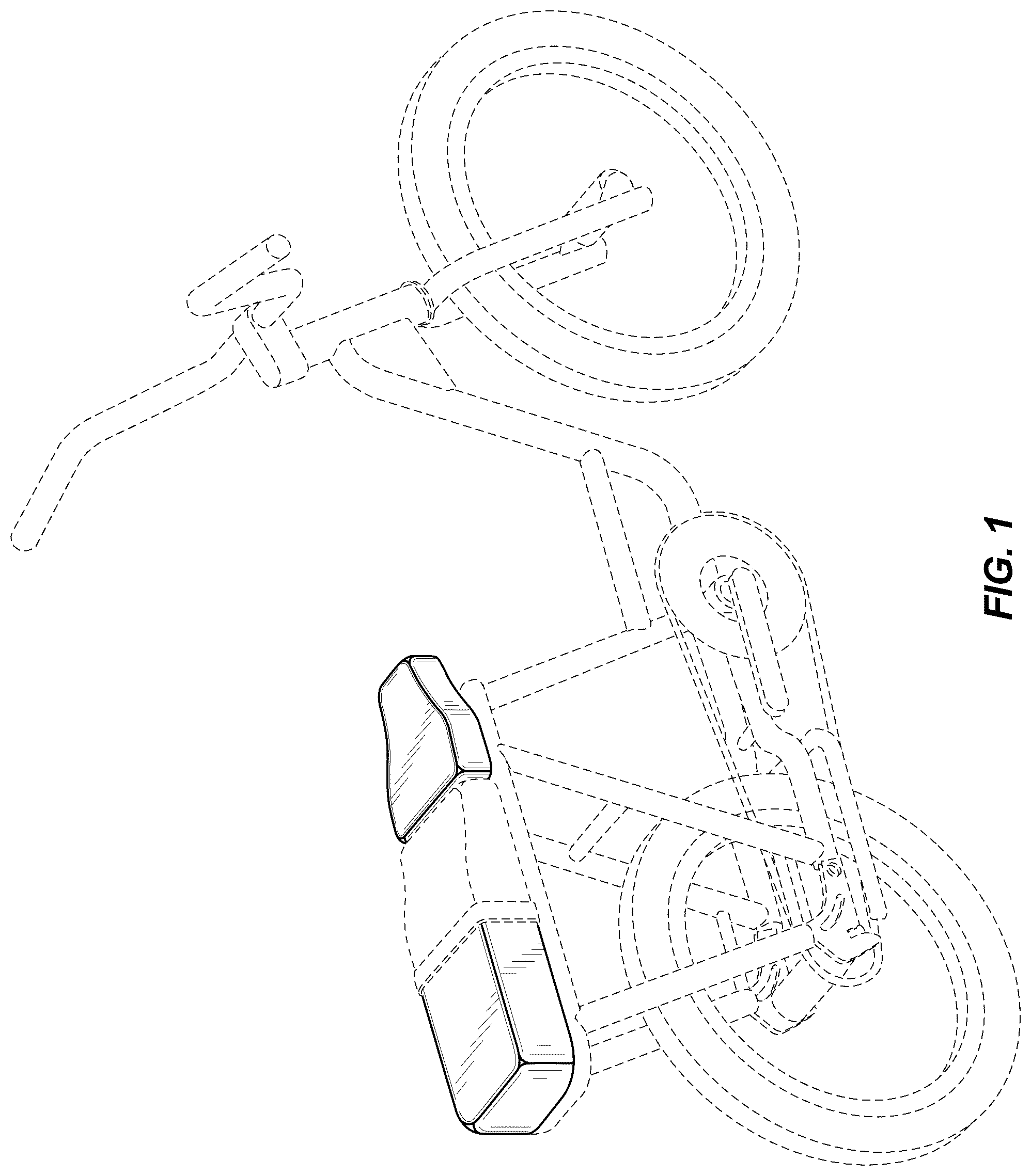Patent USD1076477 — Bicycle seat — Figure 1