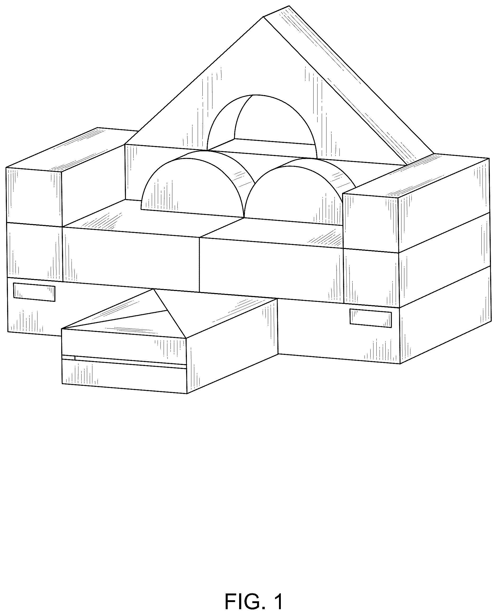 Patent USD1076495 — Sofa — Figure 1