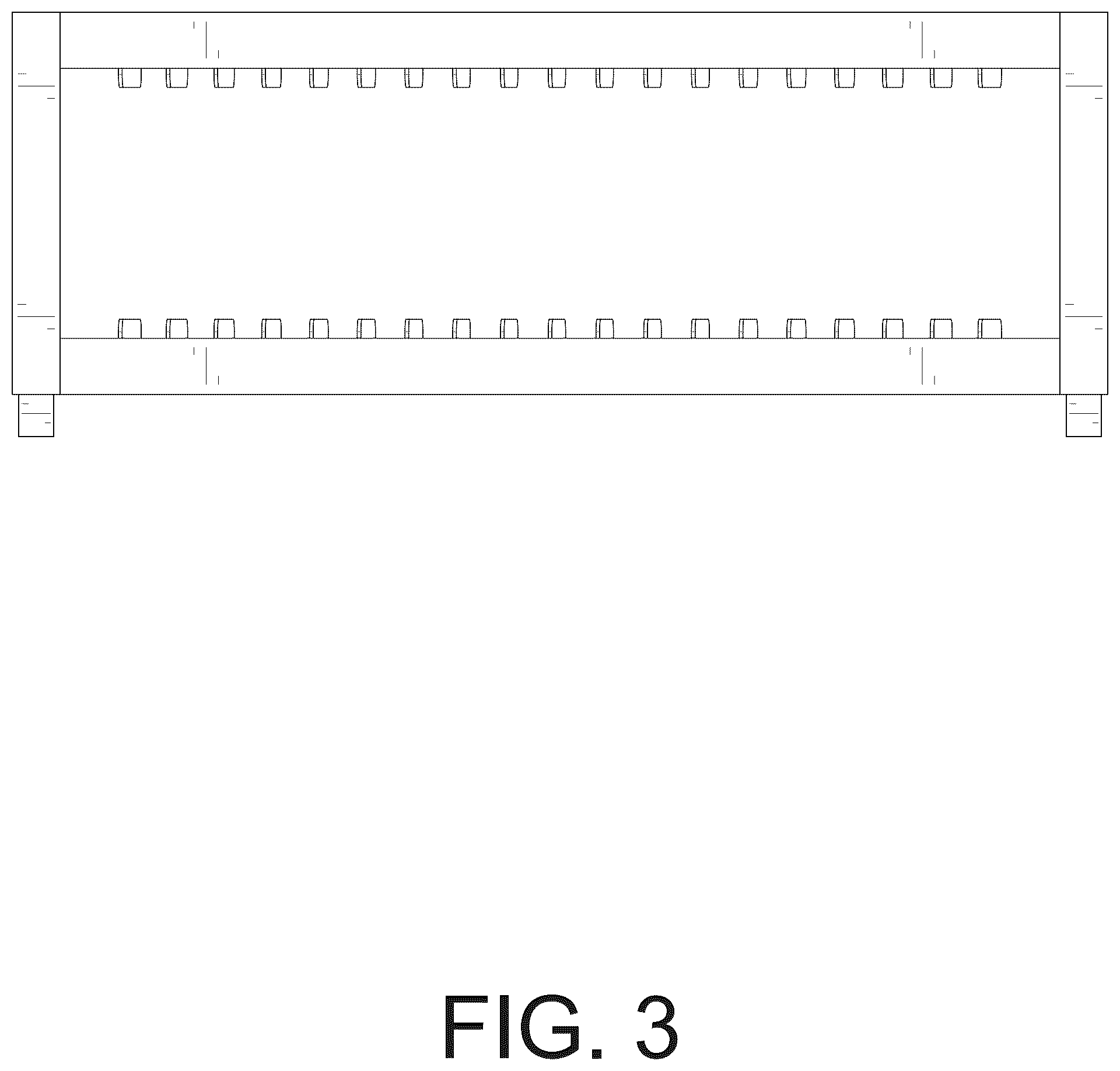 Patent USD1076499 Figure 3 – CD storage rack