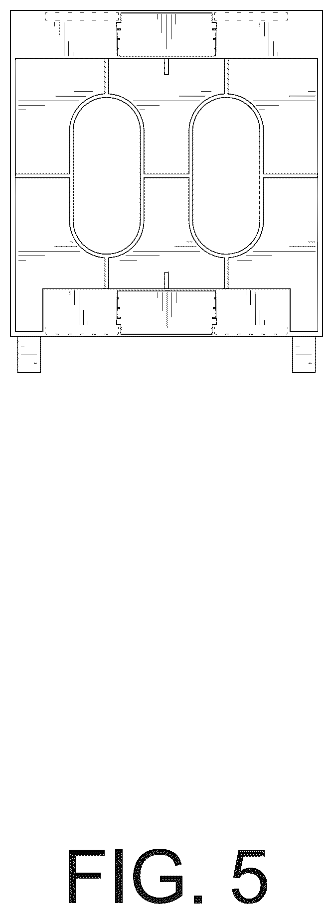 Patent USD1076499 Figure 5 – CD storage rack