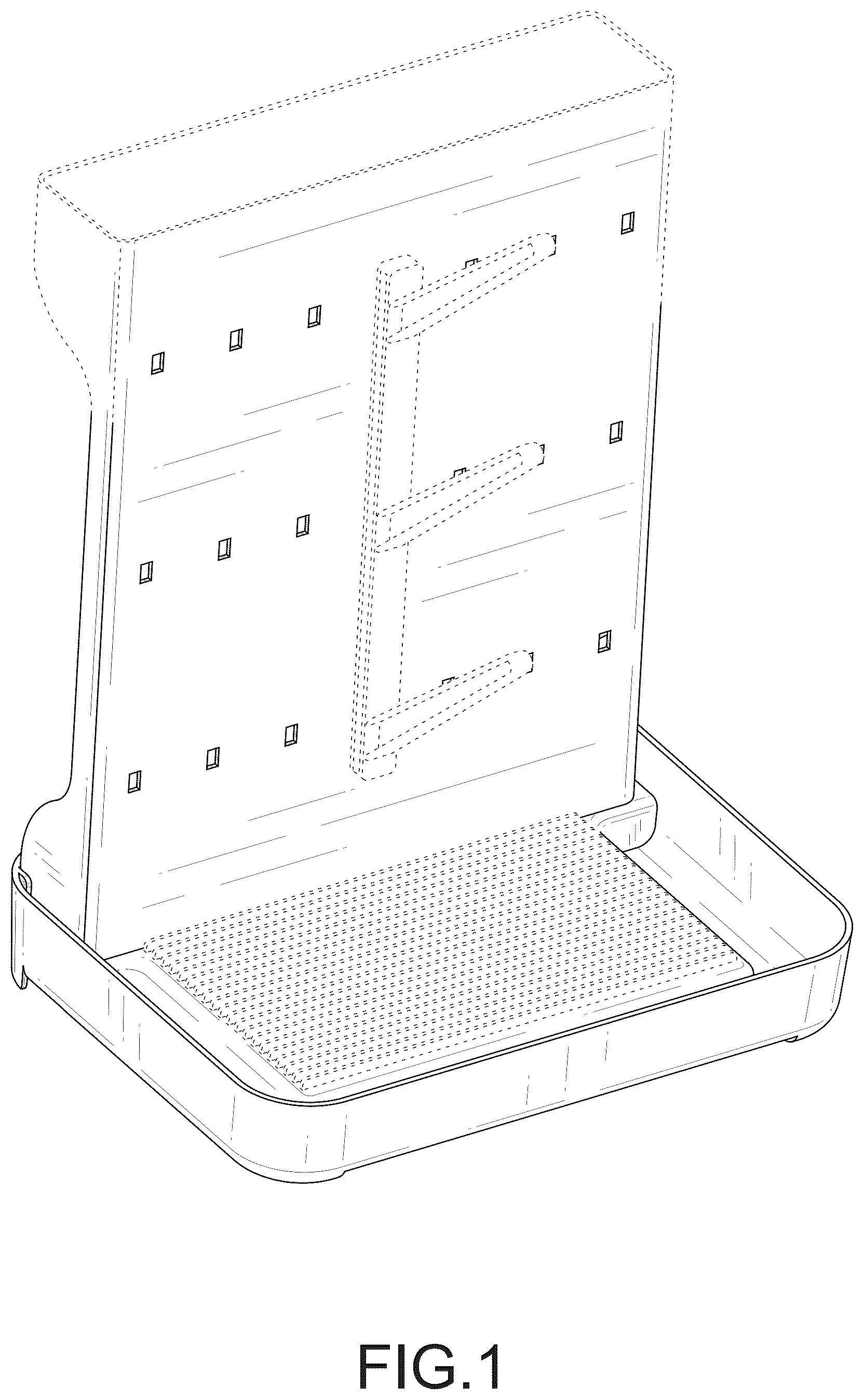 Patent USD1076506 — Shelf — Figure 1