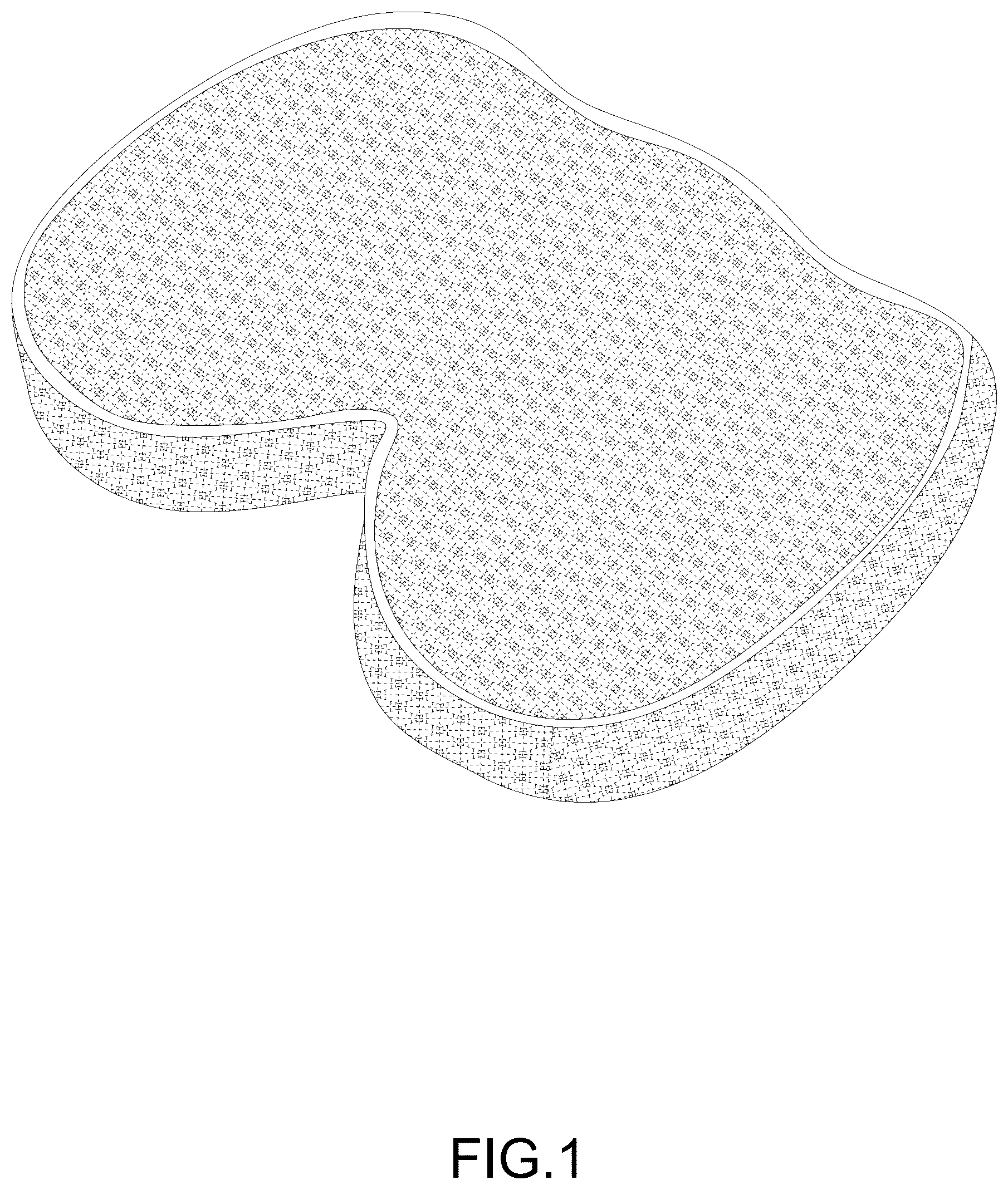 Patent USD1076510 — Seat cushion — Figure 1