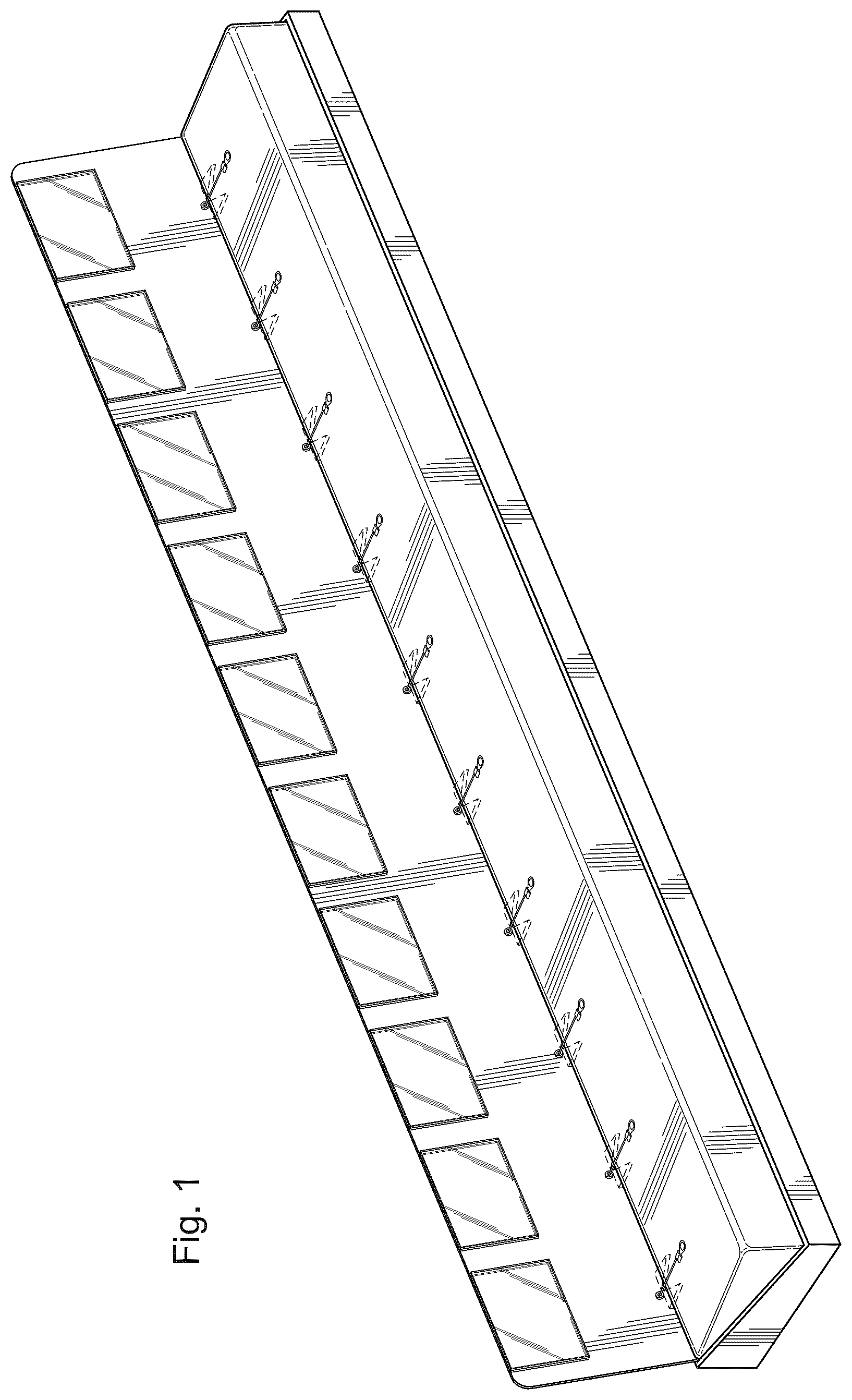 Patent USD1076517 — Display assembly — Figure 1