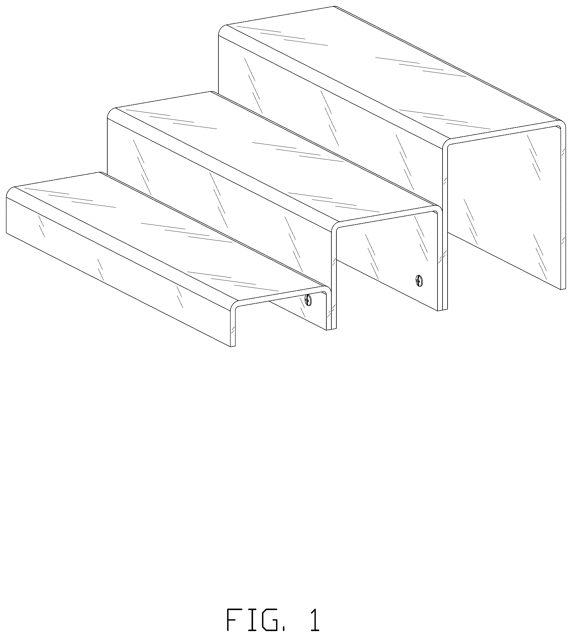 Patent USD1076520 — Riser stand — Figure 1