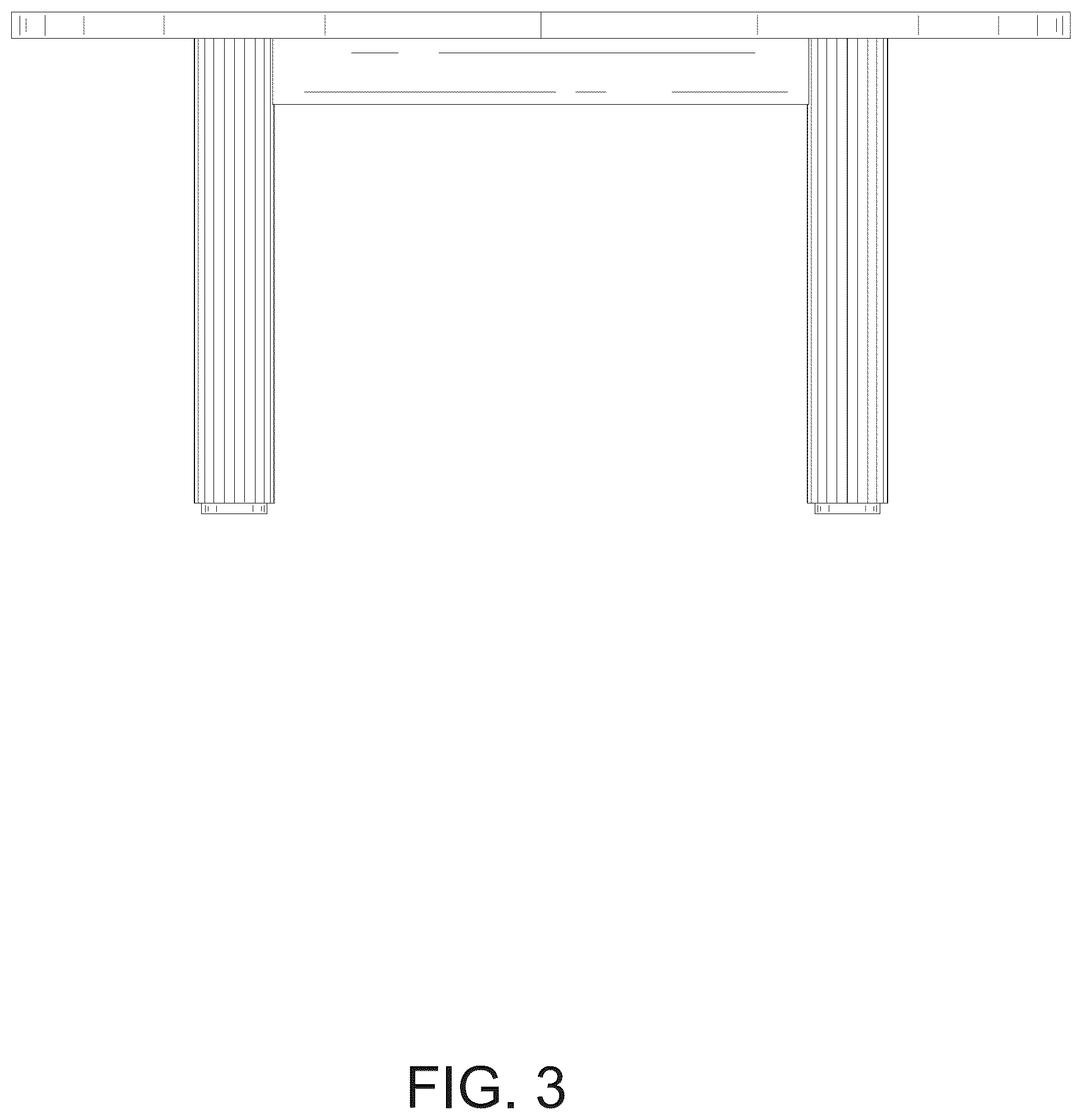 Patent USD1076529 Figure 3 – Dining table
