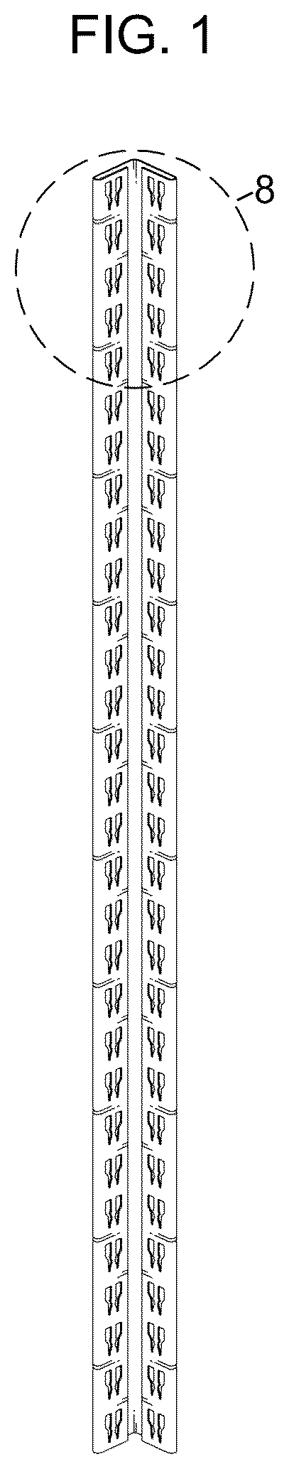 Patent USD1076532 Figure 1 – Angle bar