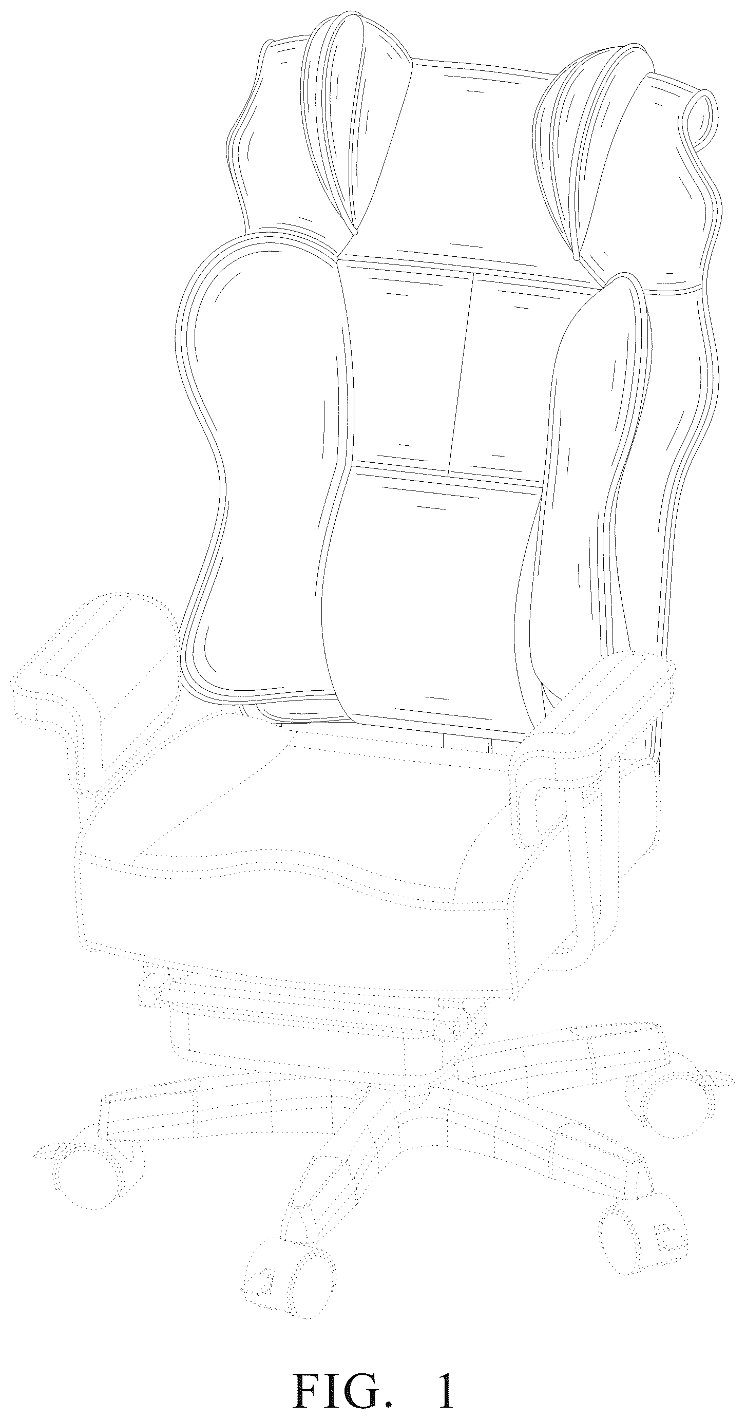 Patent USD1076533 — Office chair — Figure 1