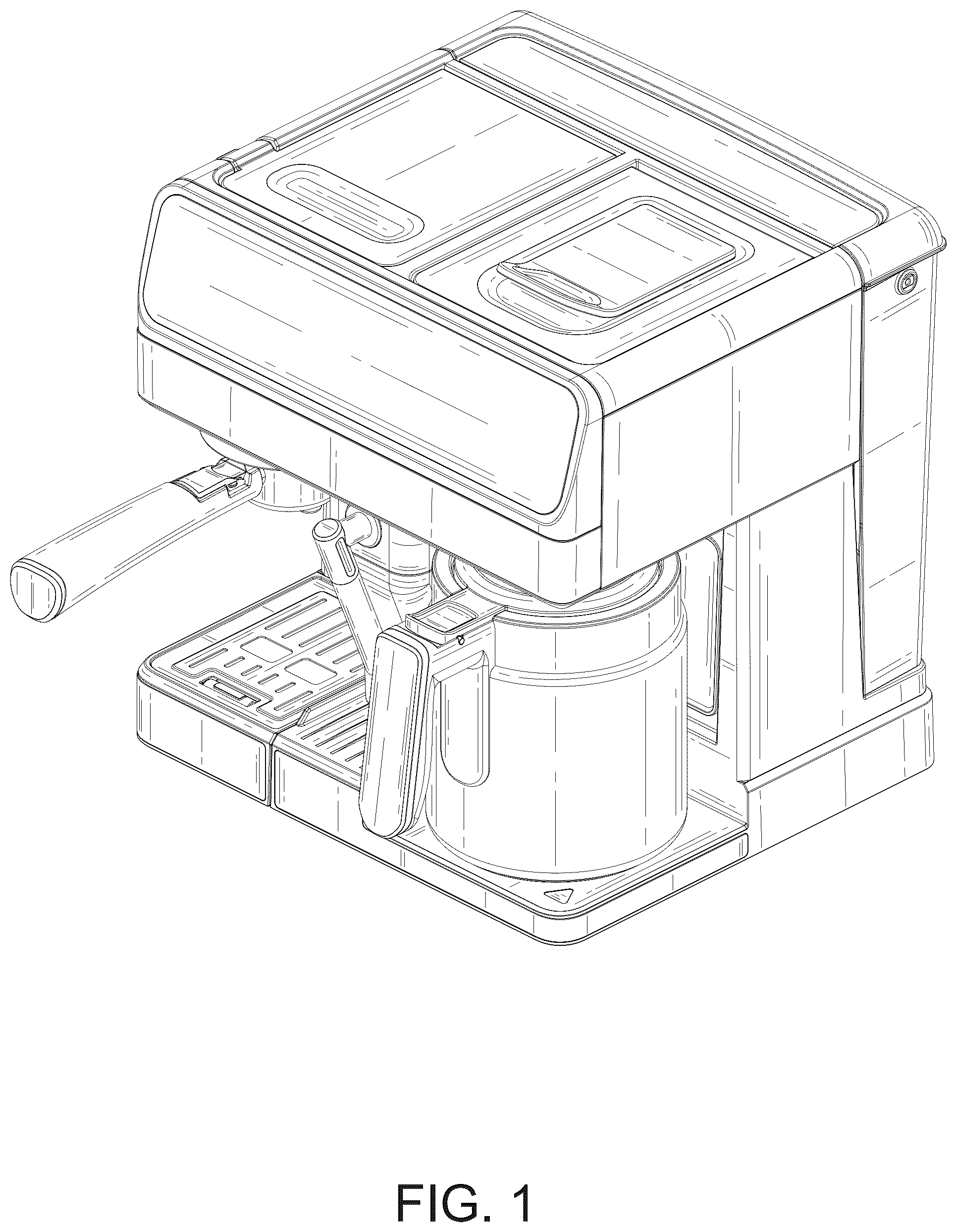 Patent USD1076549 — Coffee machine — Figure 1