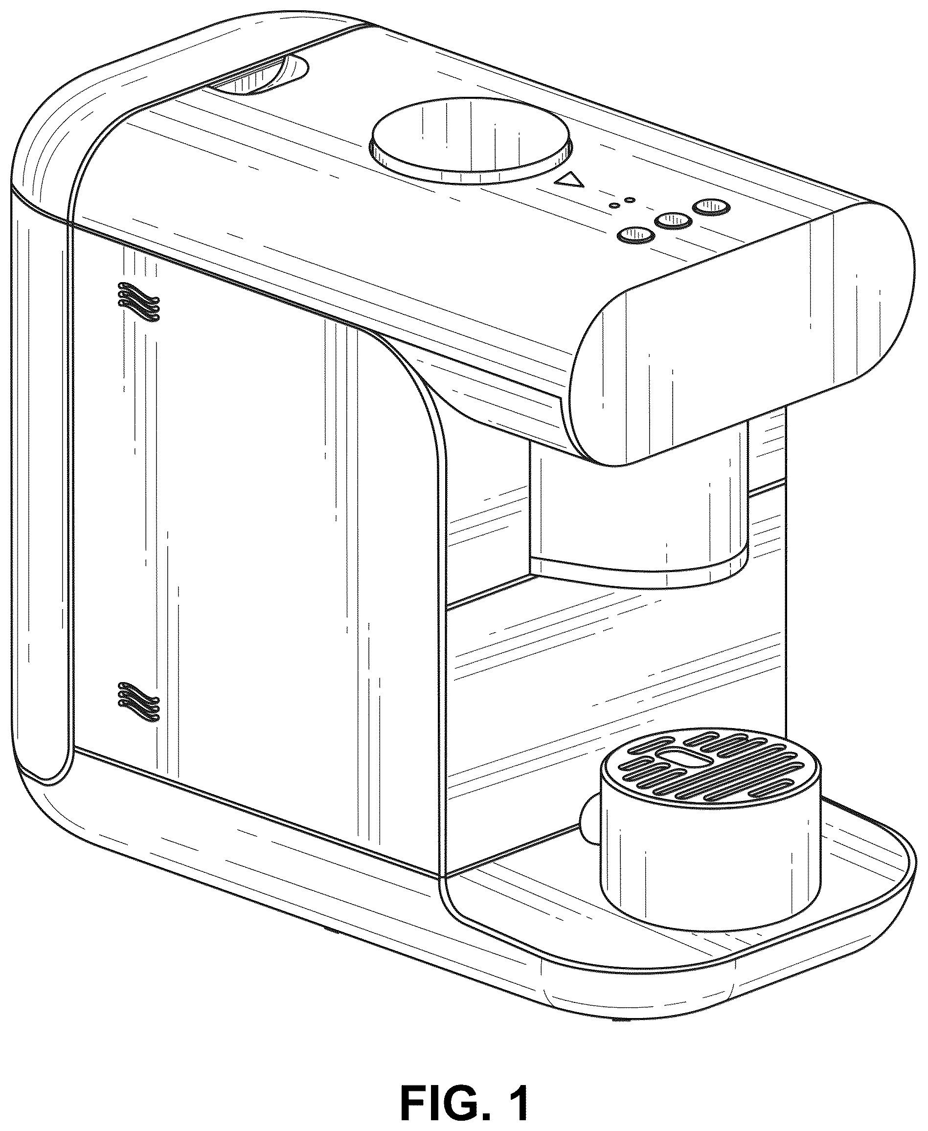 Patent USD1076550 — Coffee machine — Figure 1