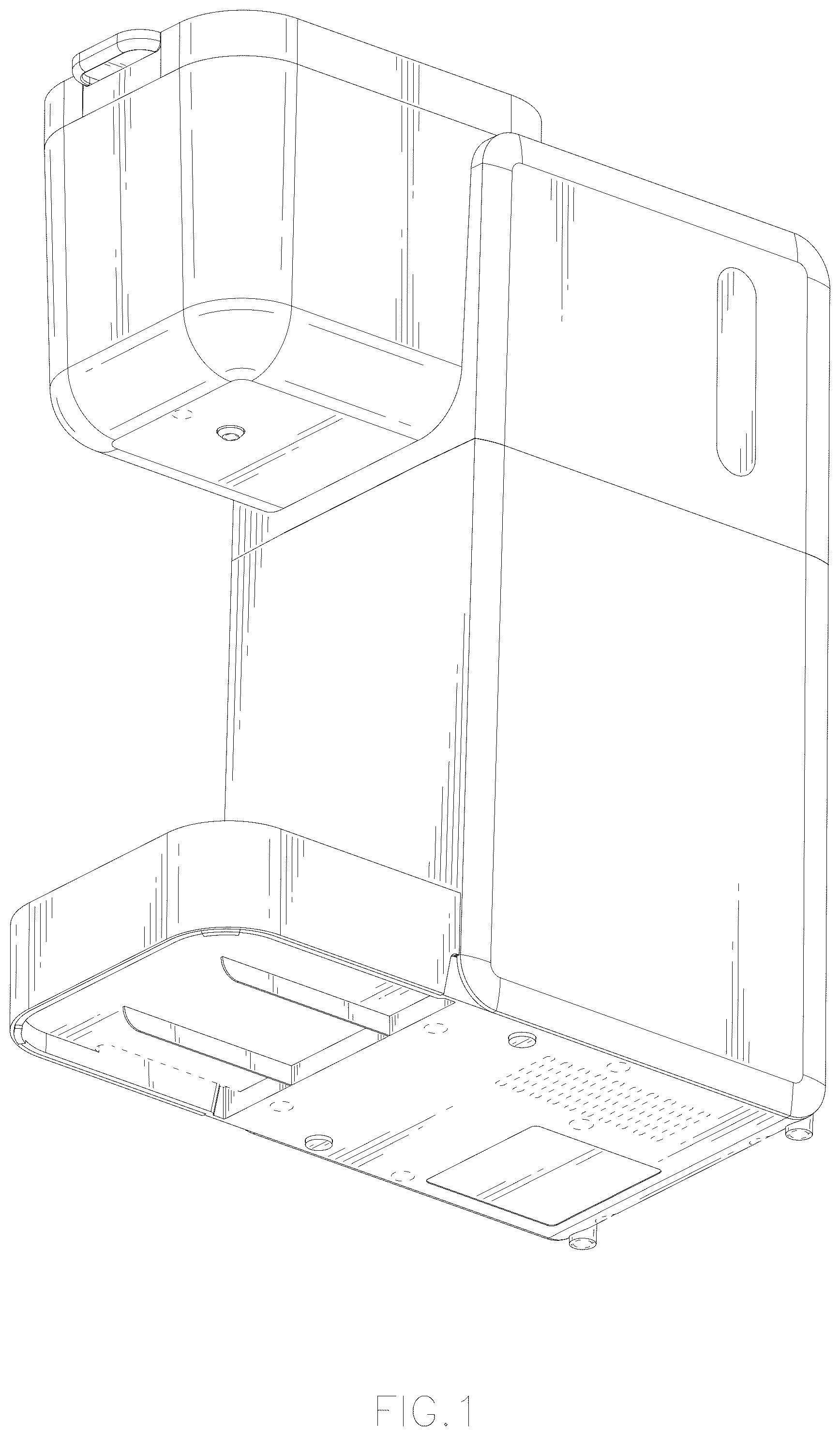 Patent USD1076555 — Coffee machine — Figure 1