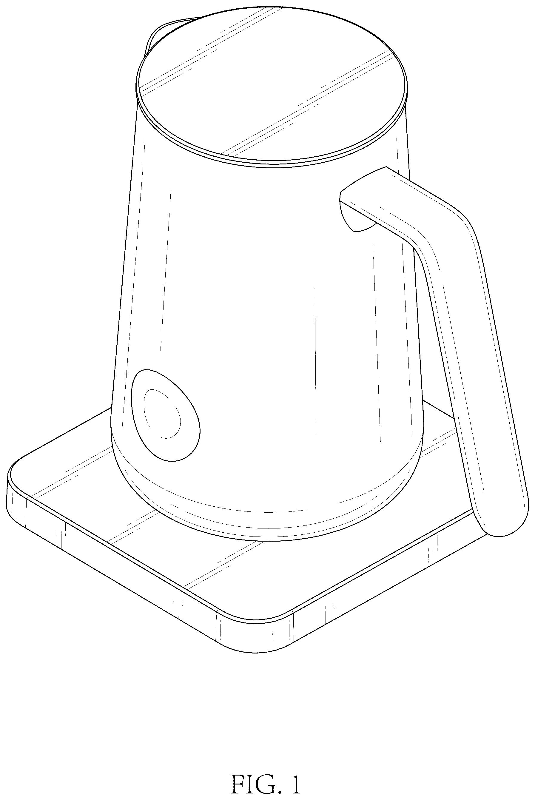 Patent USD1076558 — Electric milk frother — Figure 1