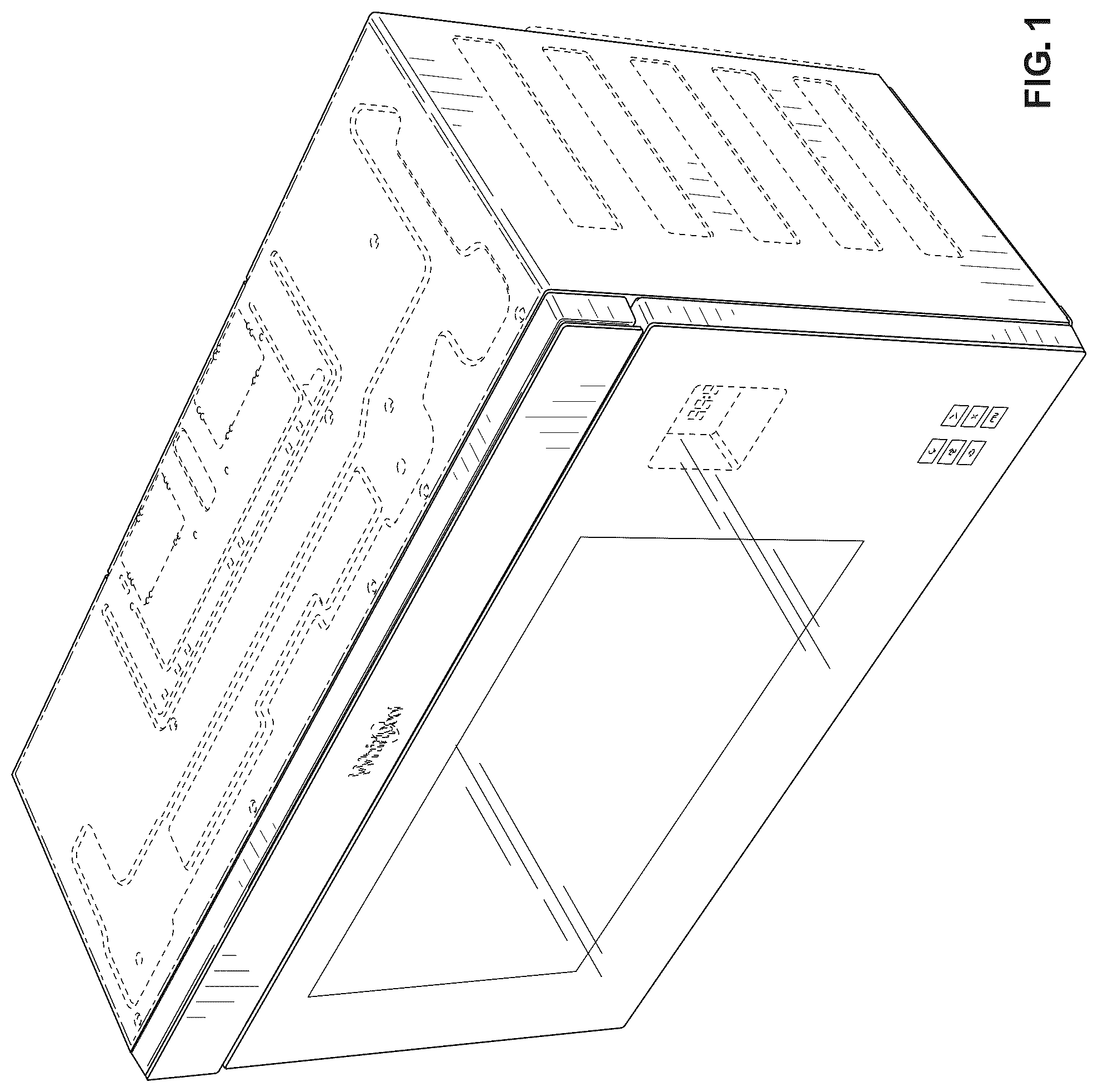 Patent USD1076565 Figure 1 – Cooking appliance