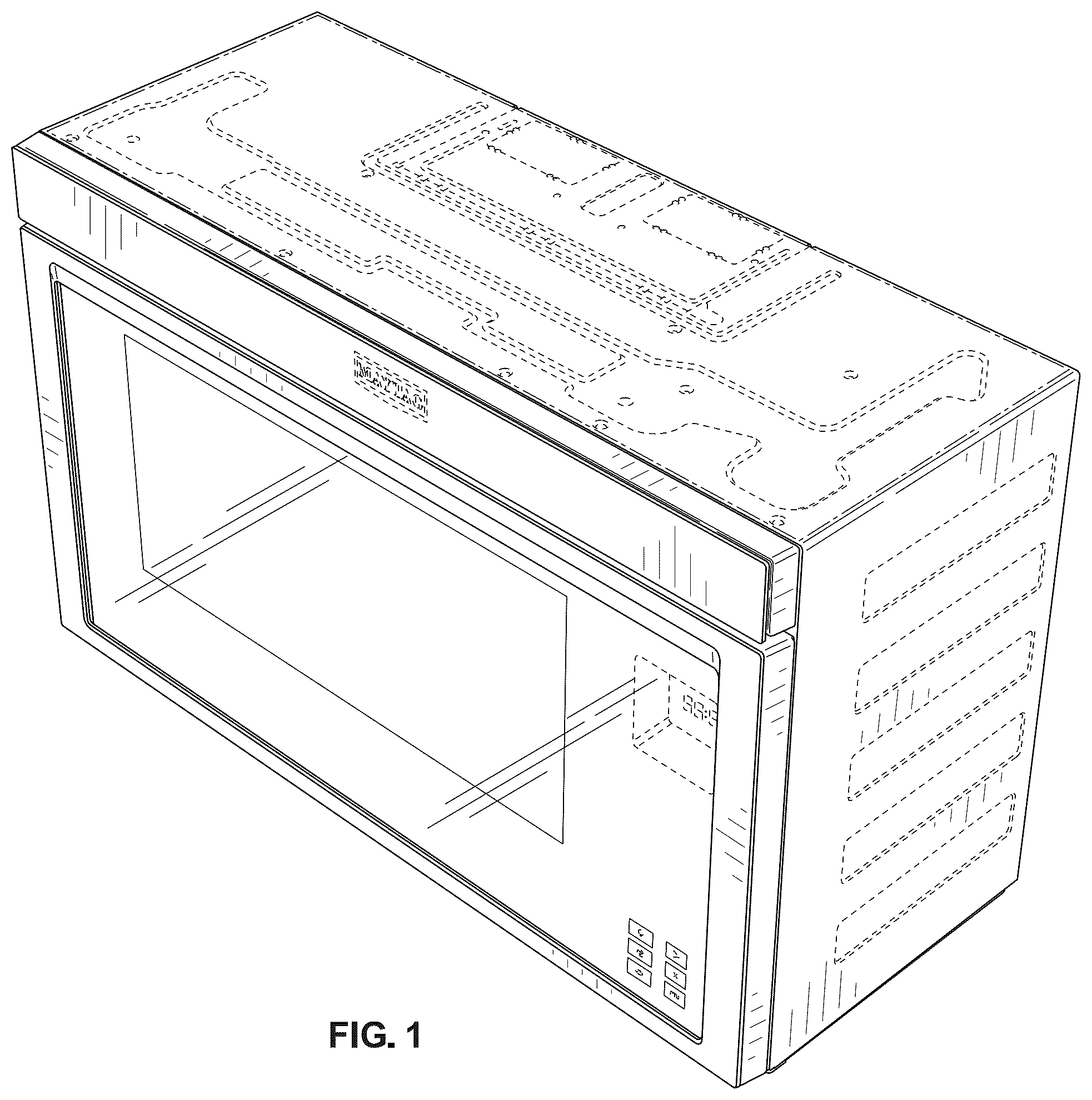 Patent USD1076566 Figure 1 – Cooking appliance
