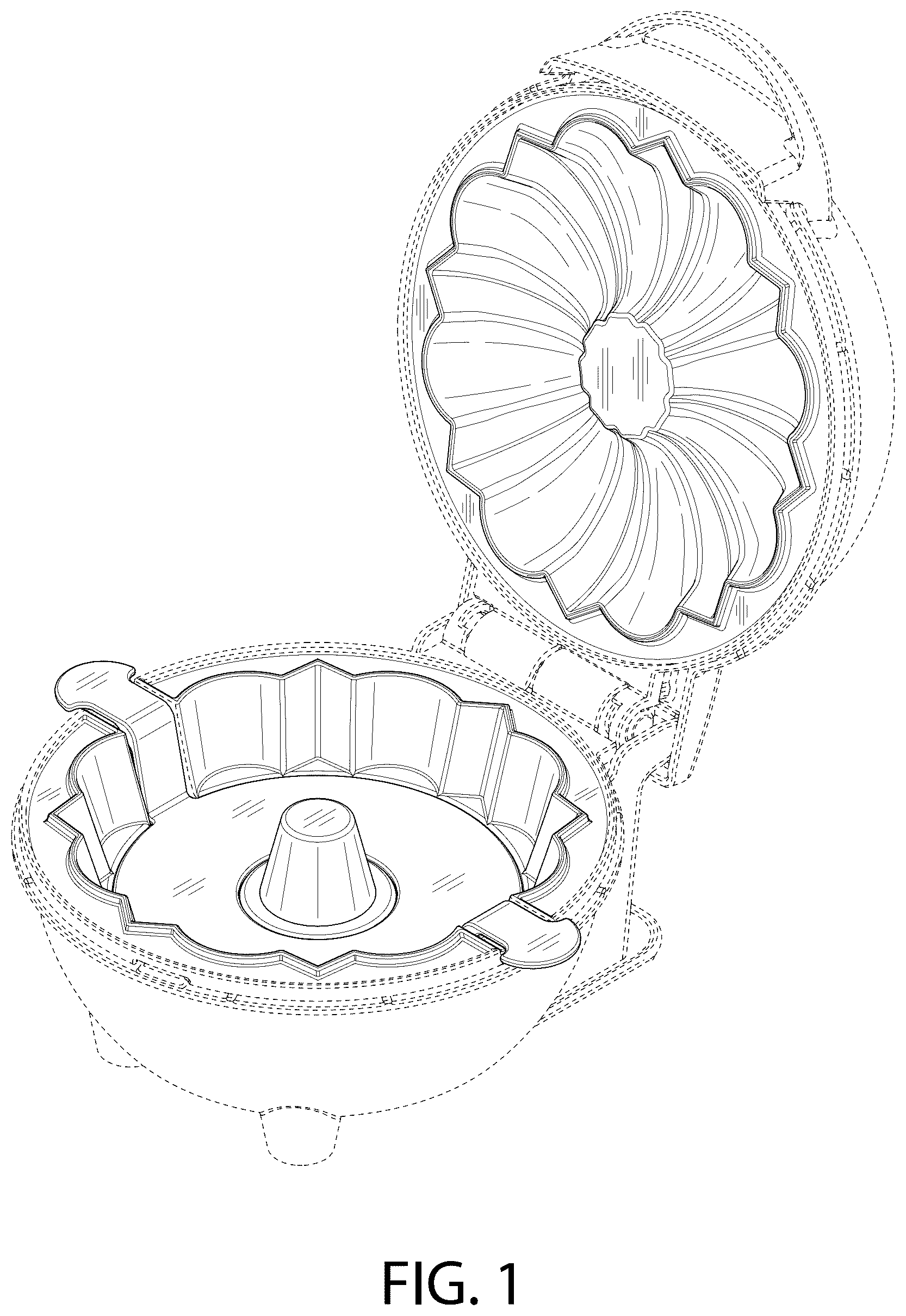 Patent USD1076569 Figure 1 – Cooking appliance