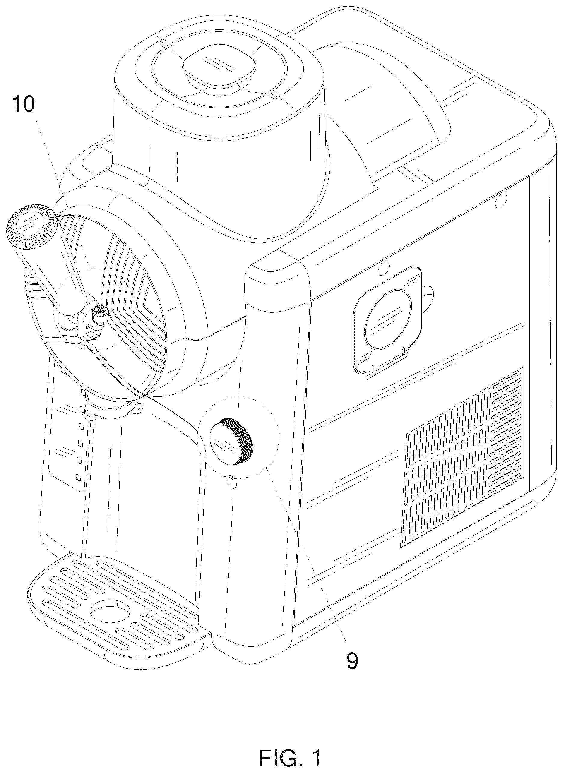 Patent USD1076573 — Slushie maker — Figure 1