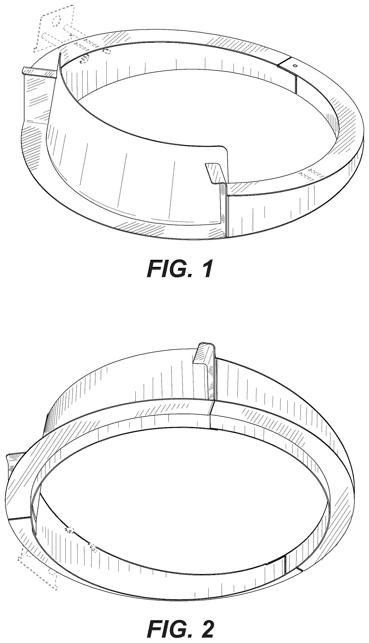 Patent USD1076585 — Rotisserie insert for a barbecue grill — Figure 1