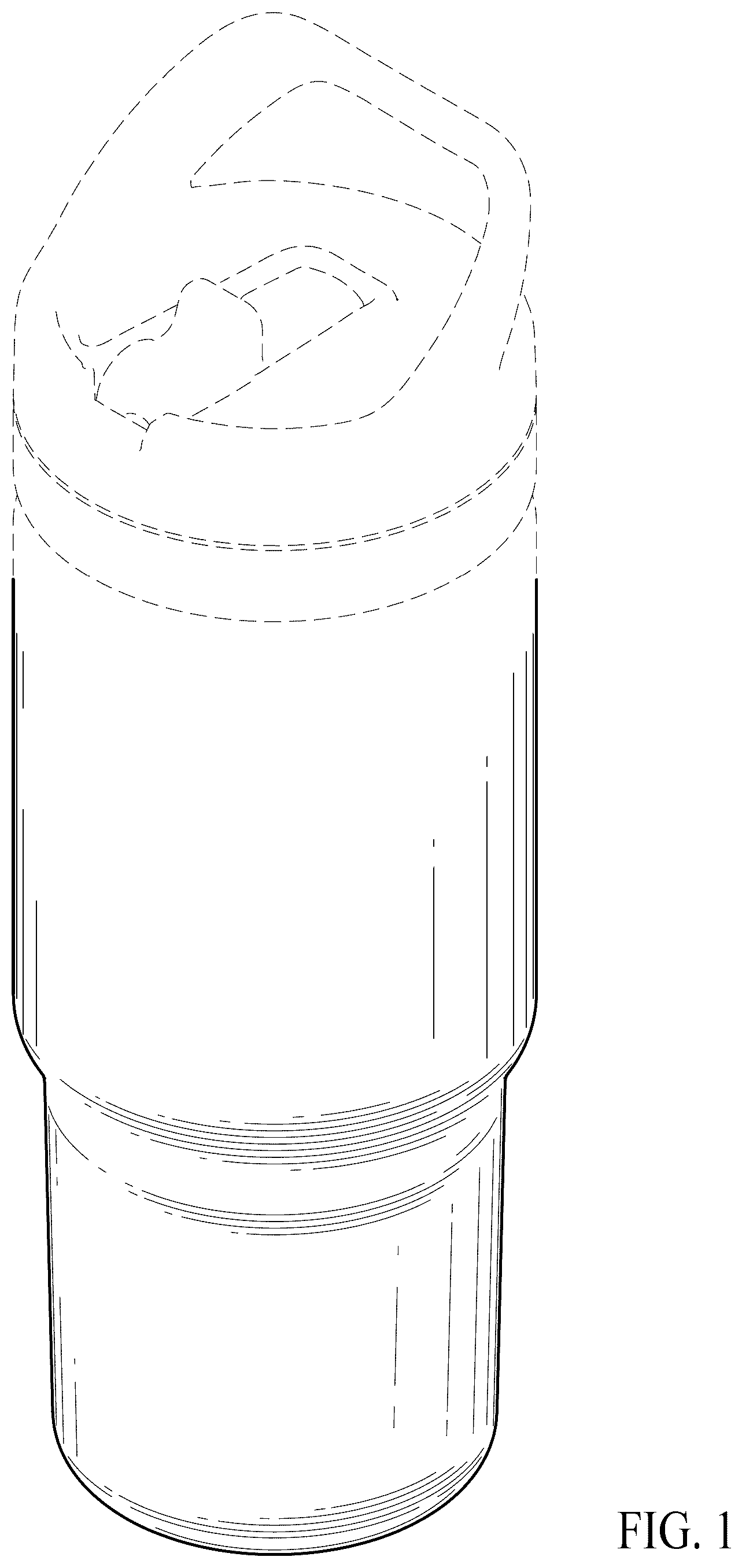 Patent USD1076590 — Beverage container — Figure 1