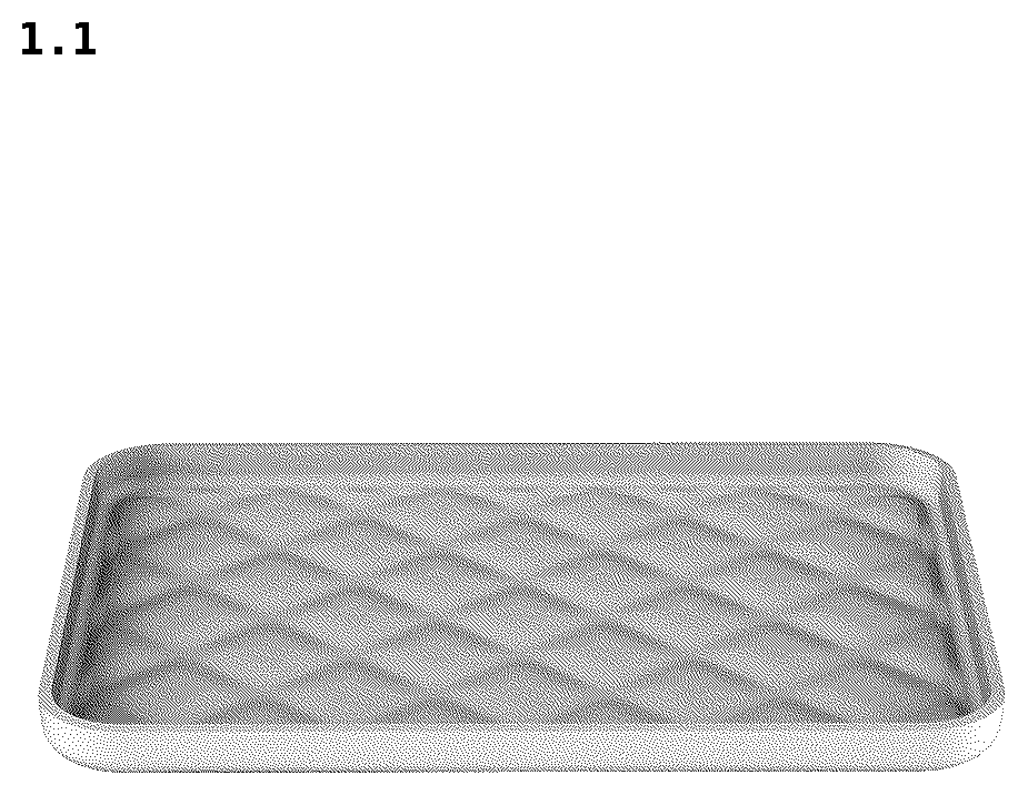 Patent USD1076597 — Dish — Figure 1