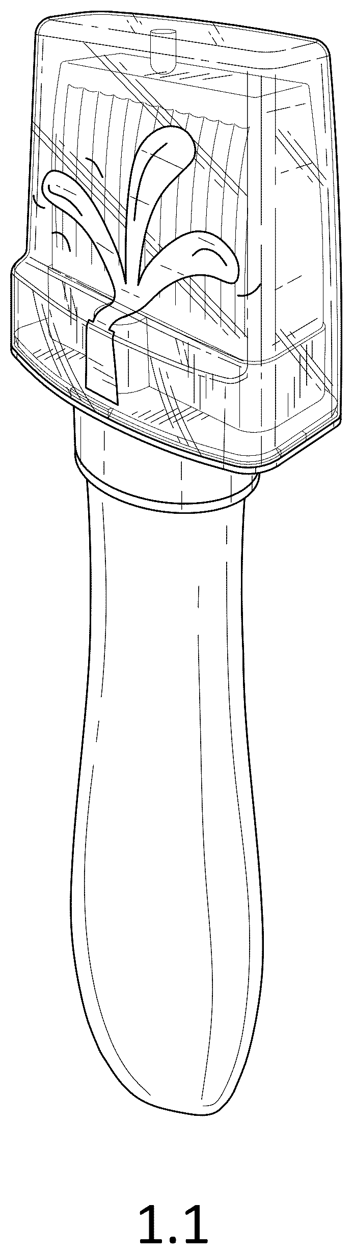 Patent USD1076598 — Confectionery dispenser — Figure 1