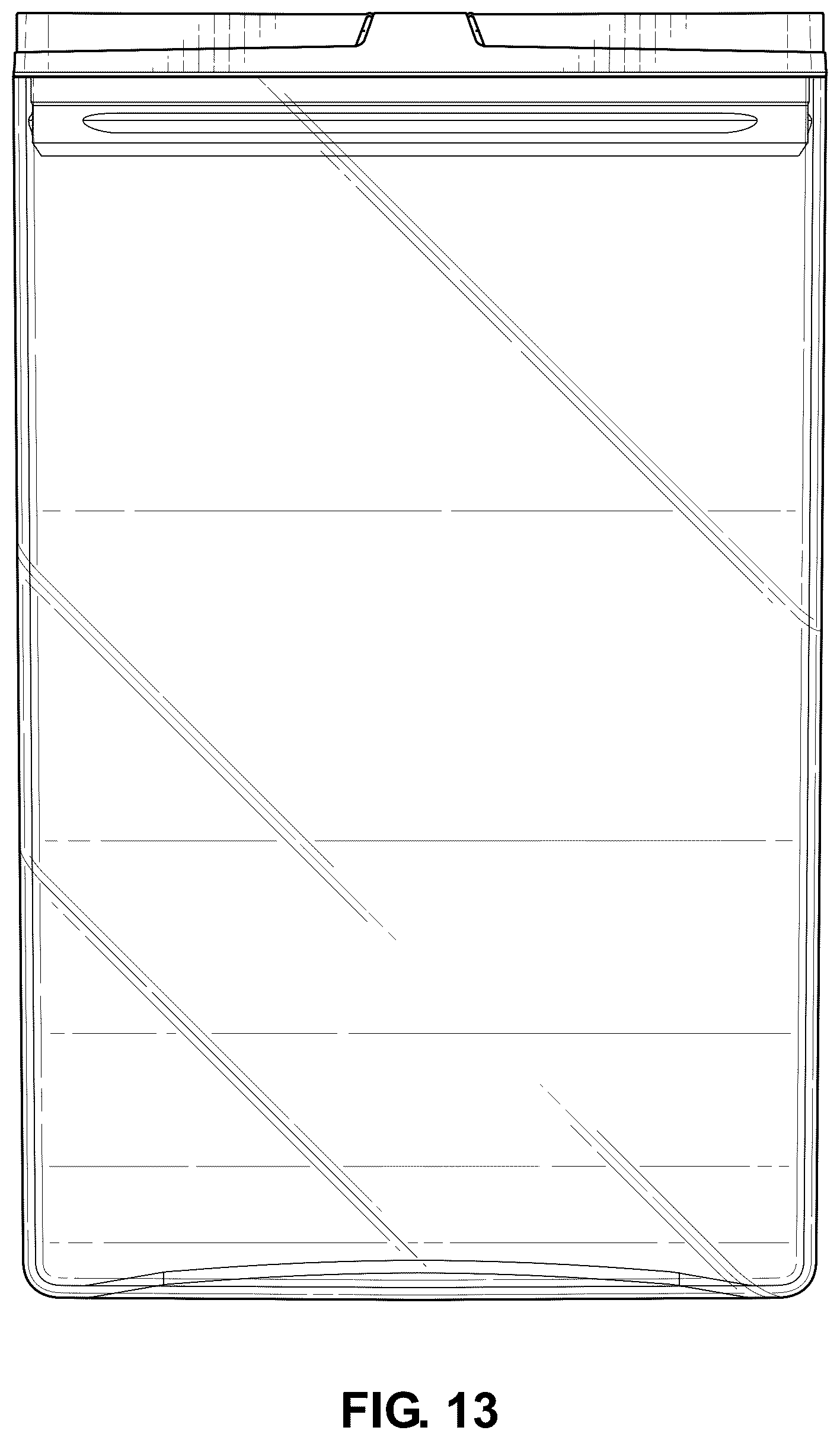 Patent USD1076600 Figure 11 – Receptacle with lid