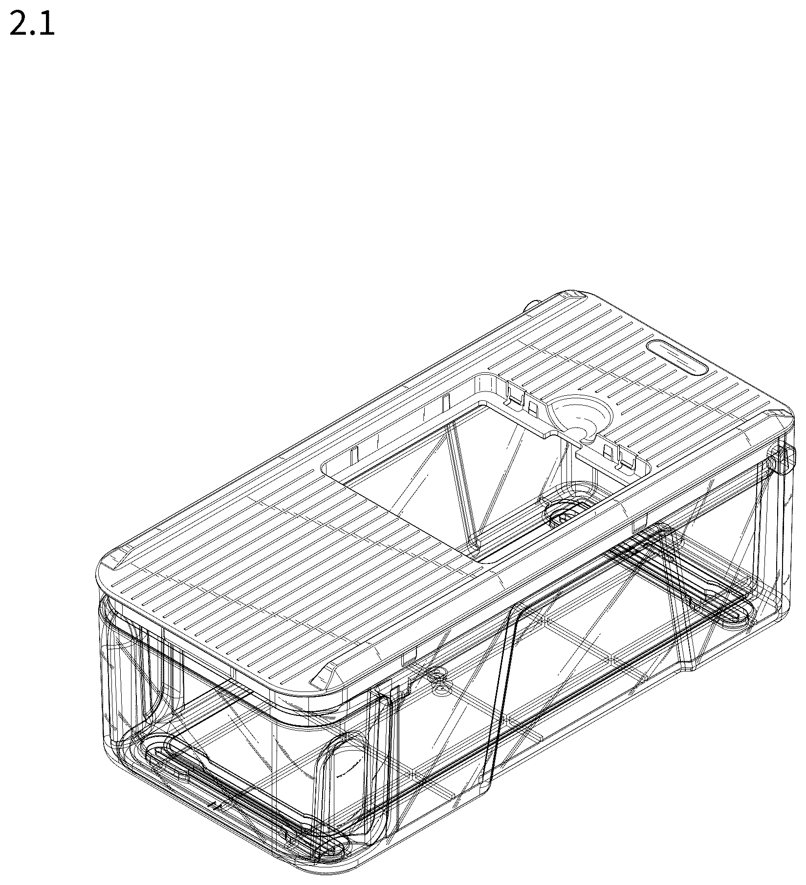 Patent USD1076611 — Vegetable slicer — Figure 1