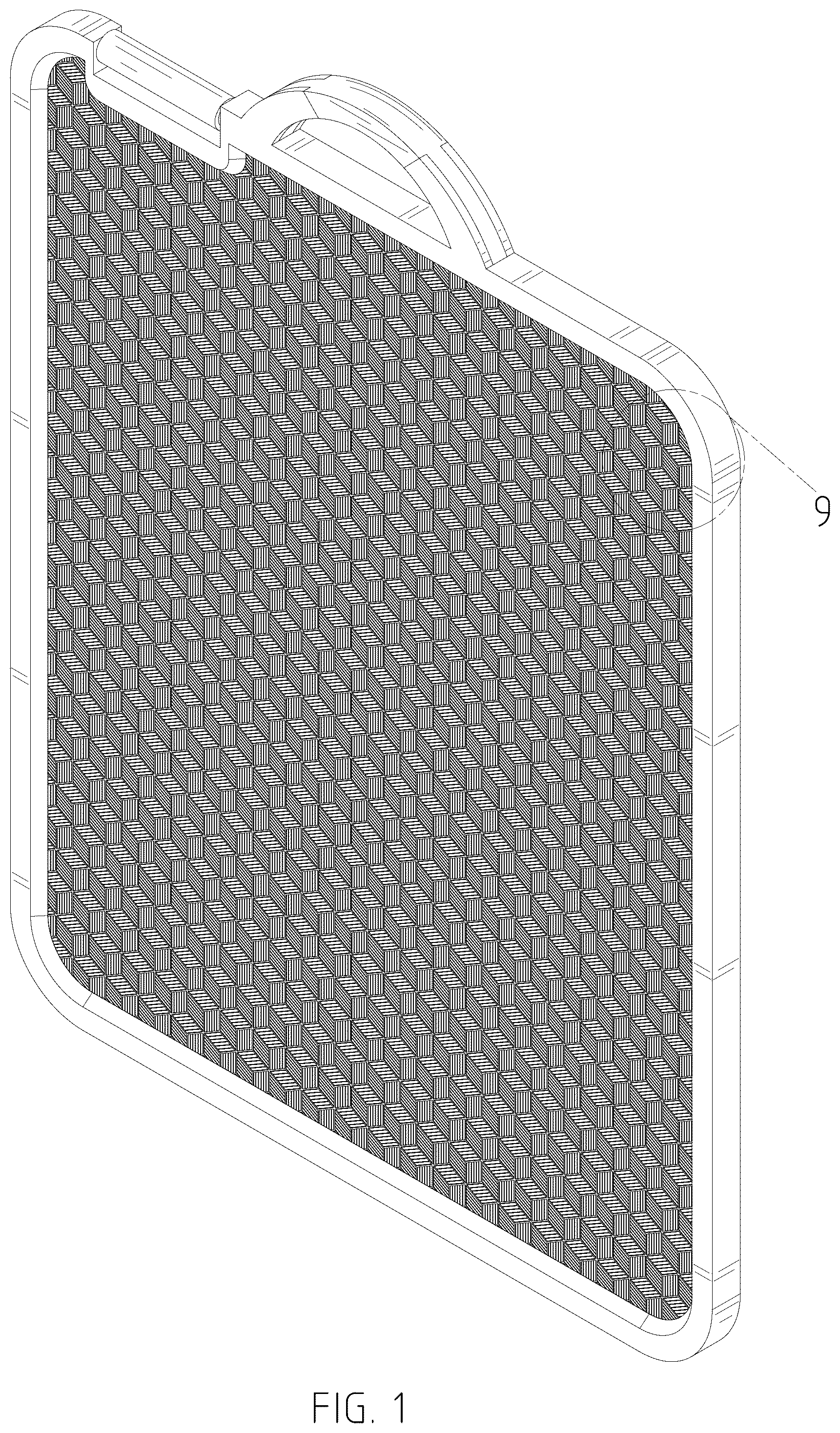 Patent USD1076615 — Chopping board — Figure 1