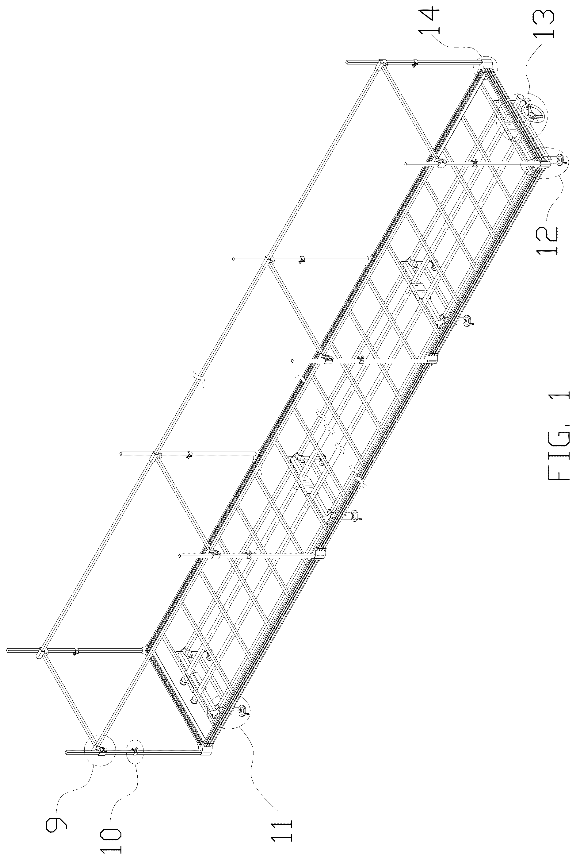 Patent USD1076617 — Planting table — Figure 1