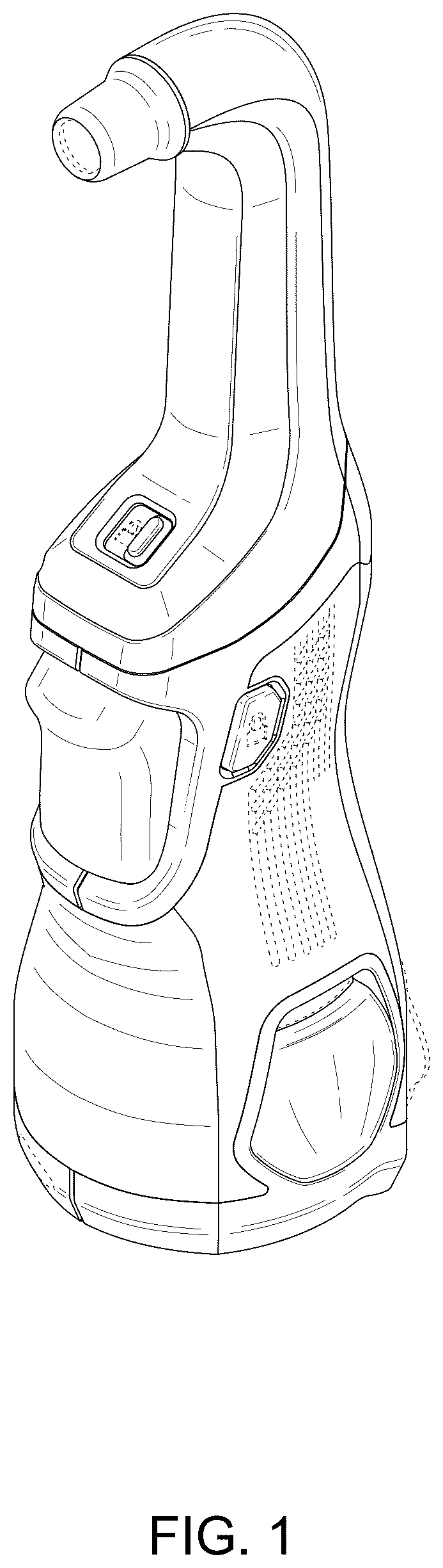 Patent USD1076628 Figure 1 – Torch