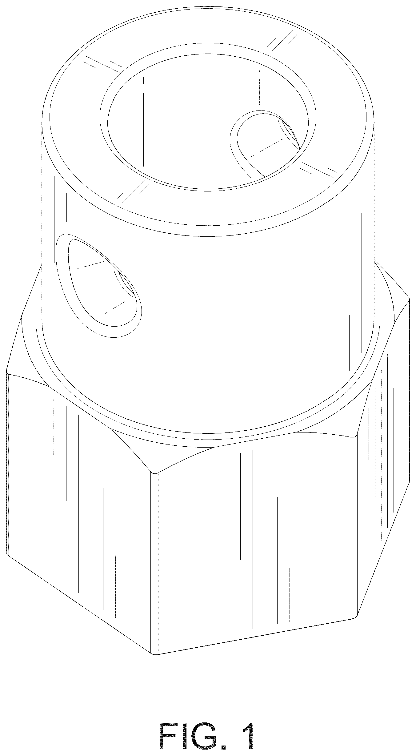 Patent USD1076633 Figure 1 – Cordless drill adapter