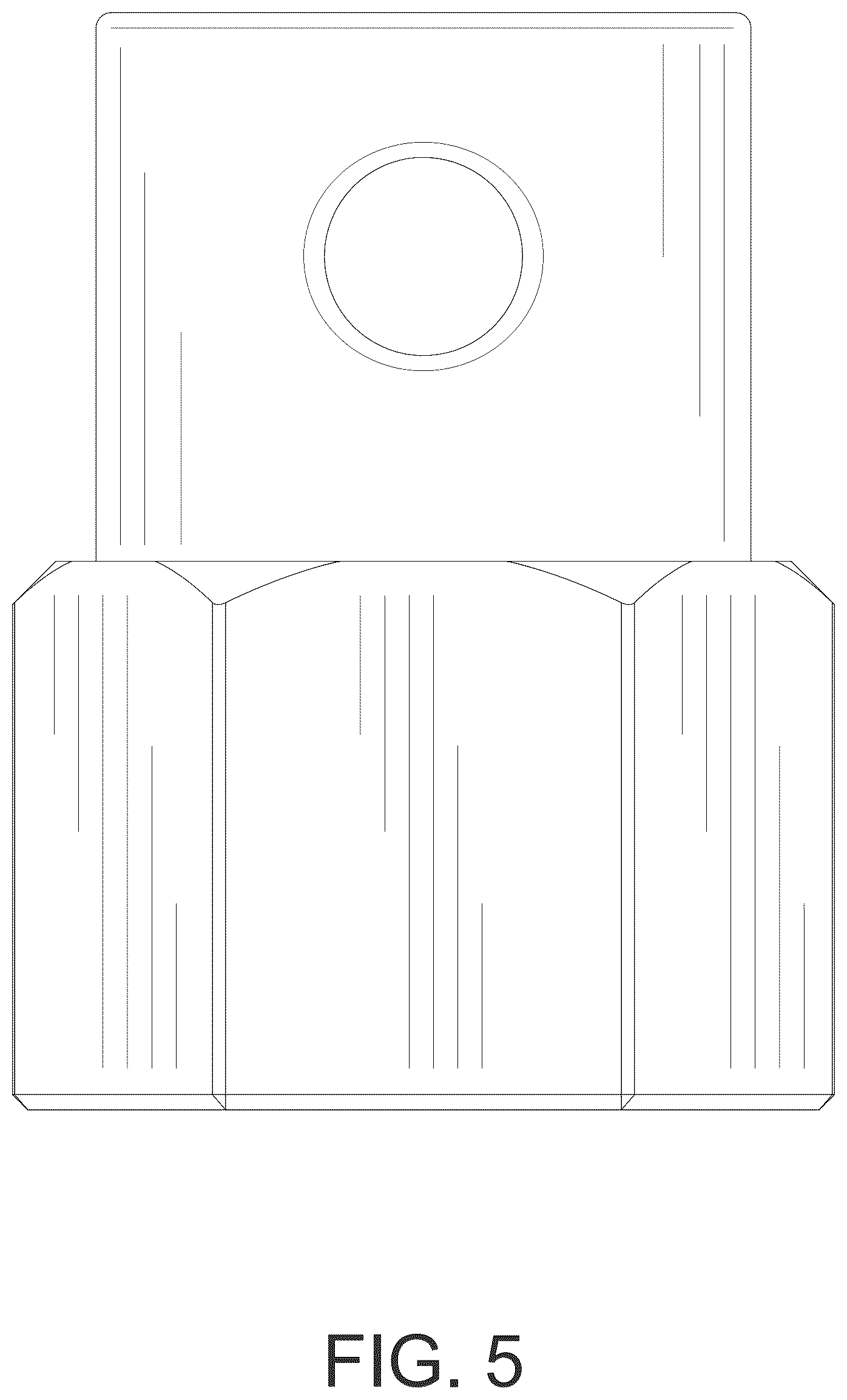 Patent USD1076633 Figure 5 – Cordless drill adapter