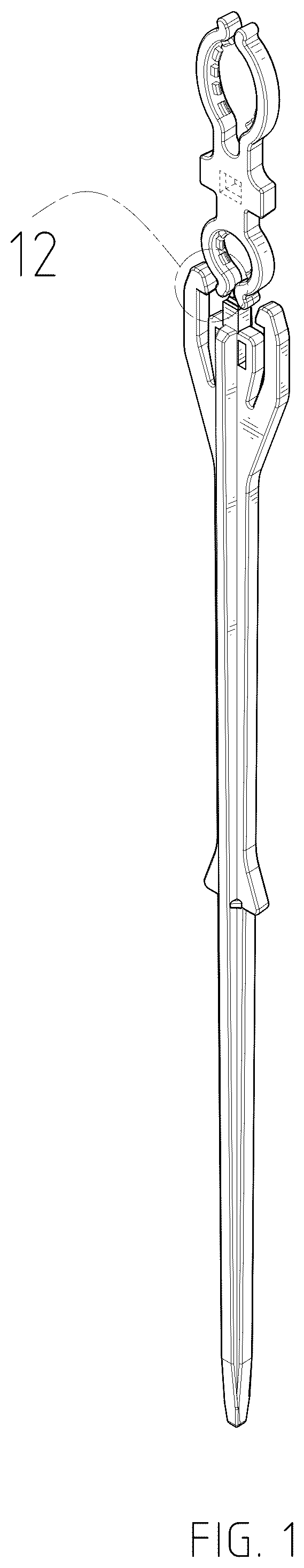 Patent USD1076659 — Light clip — Figure 1