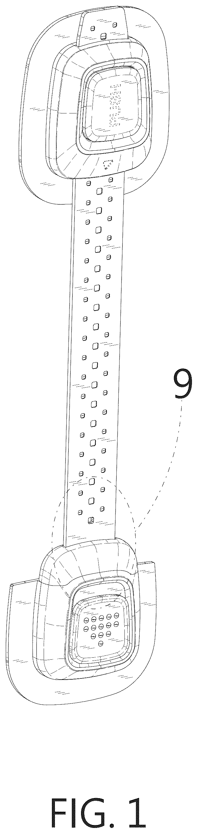 Patent USD1076663 Figure 1 – Furniture anchor