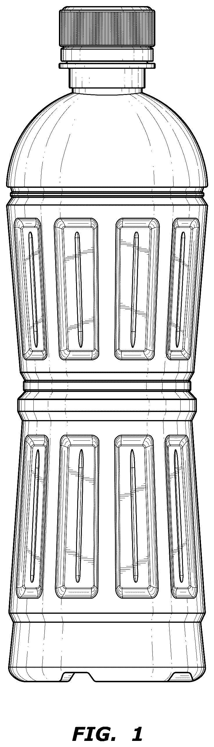 Patent USD1076674 — Bottle — Figure 1
