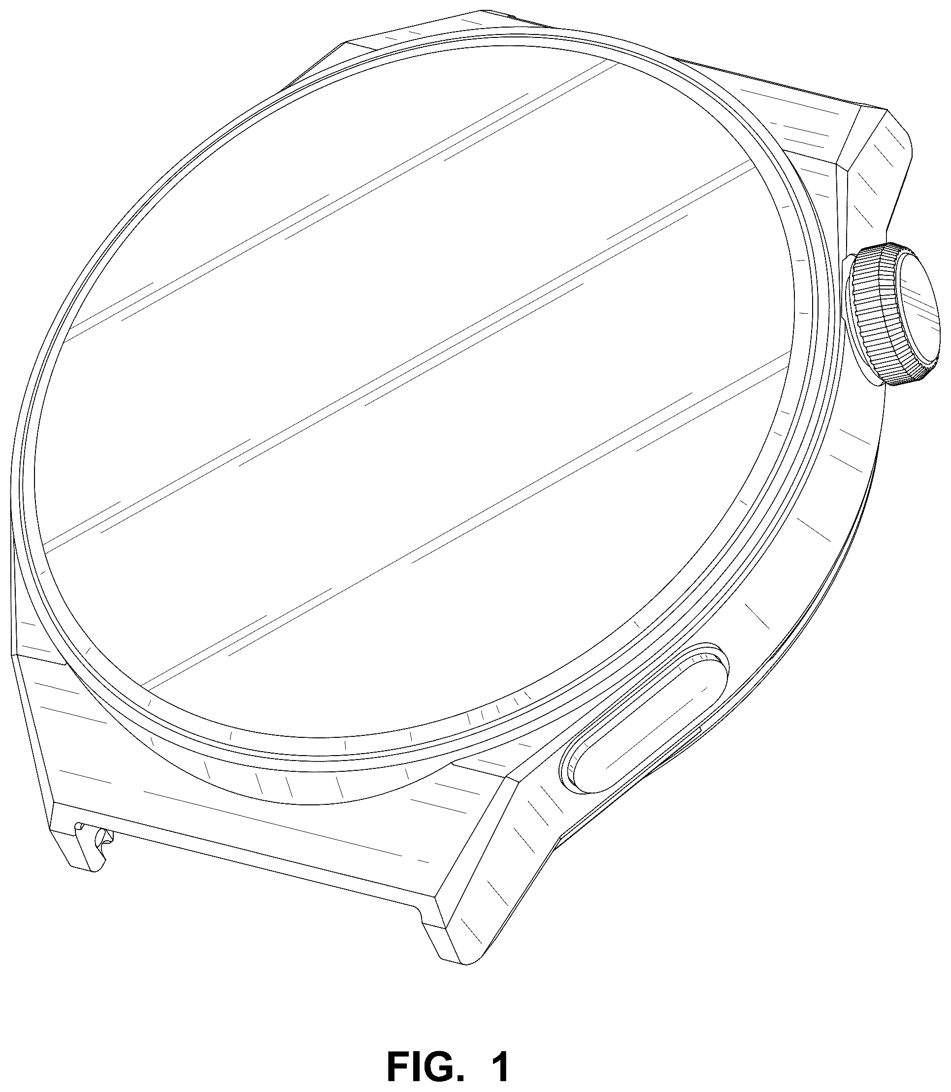 Patent USD1076682 — Watch — Figure 1