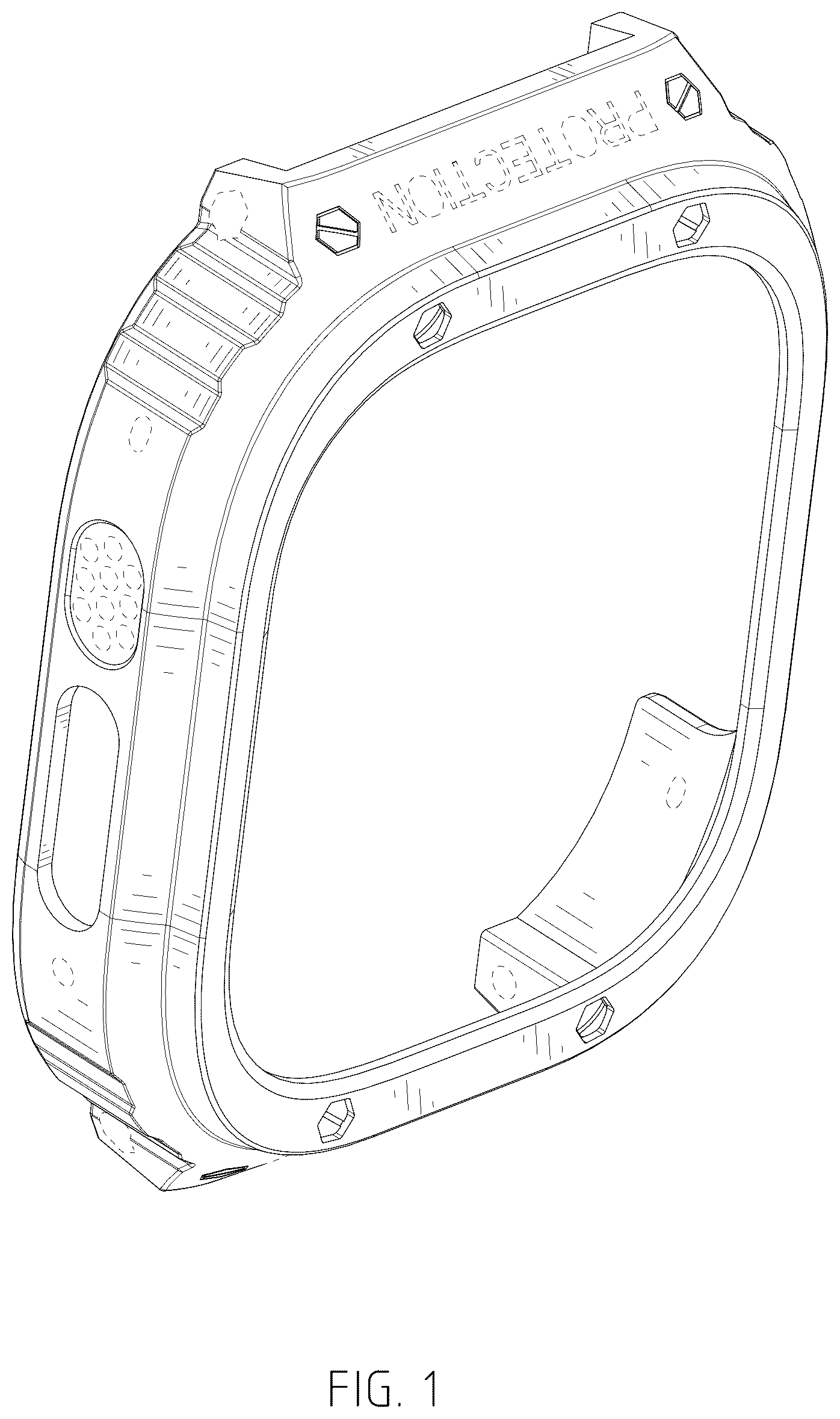 Patent USD1076683 — Watch case — Figure 1