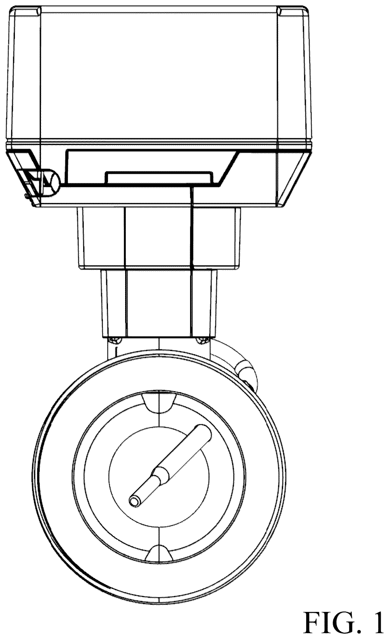 Patent USD1076689 Figure 1 – Controller and flow sensor