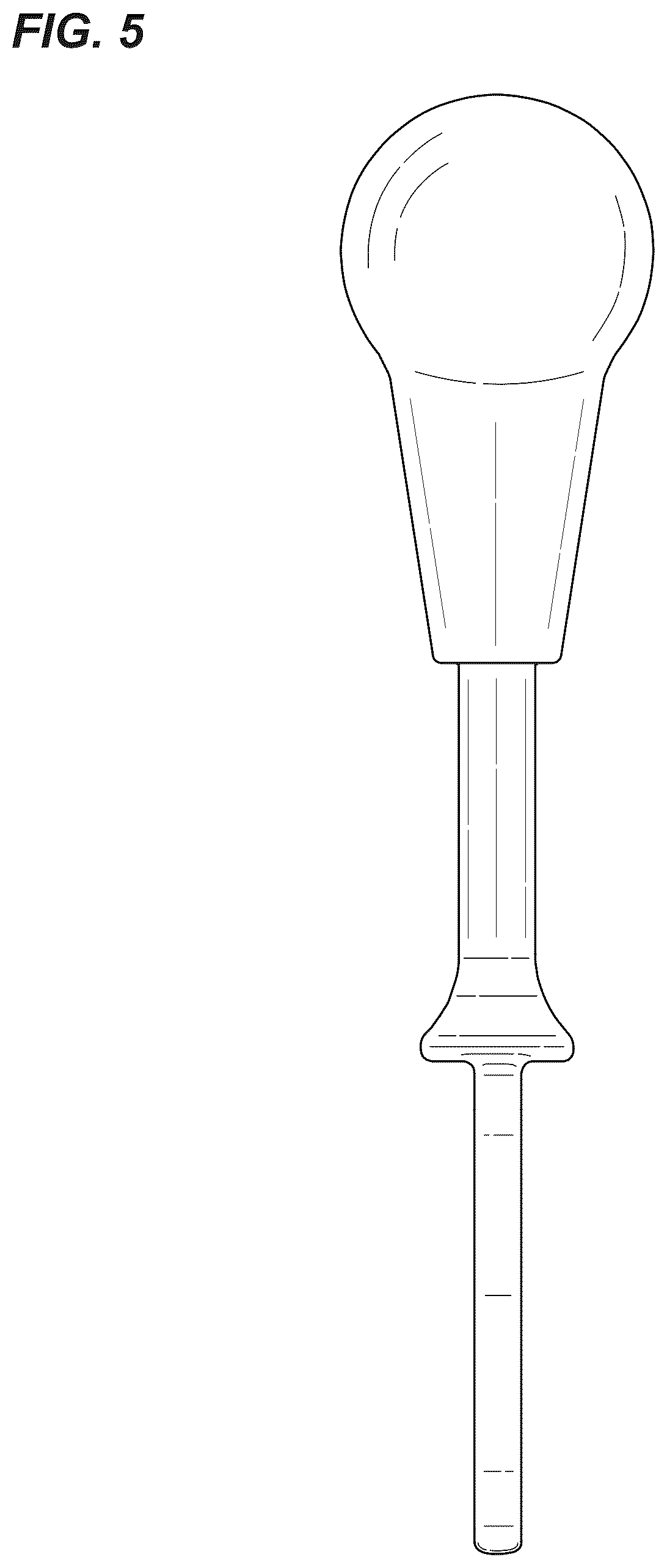 Patent USD1076715 Figure 5 – Zipper pull