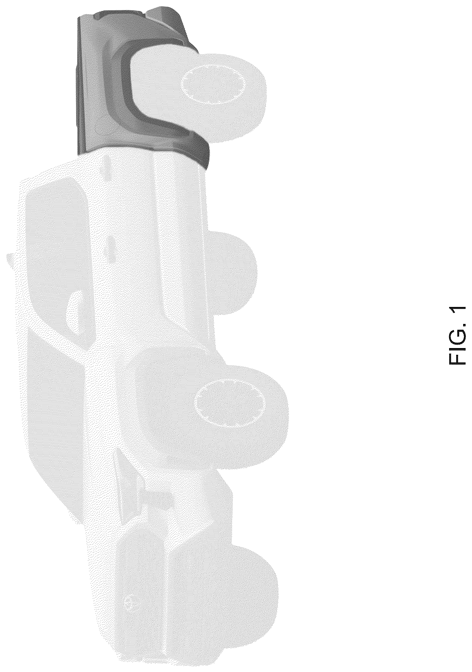 Patent USD1076724 Figure 1 – Rear portion for an automobile