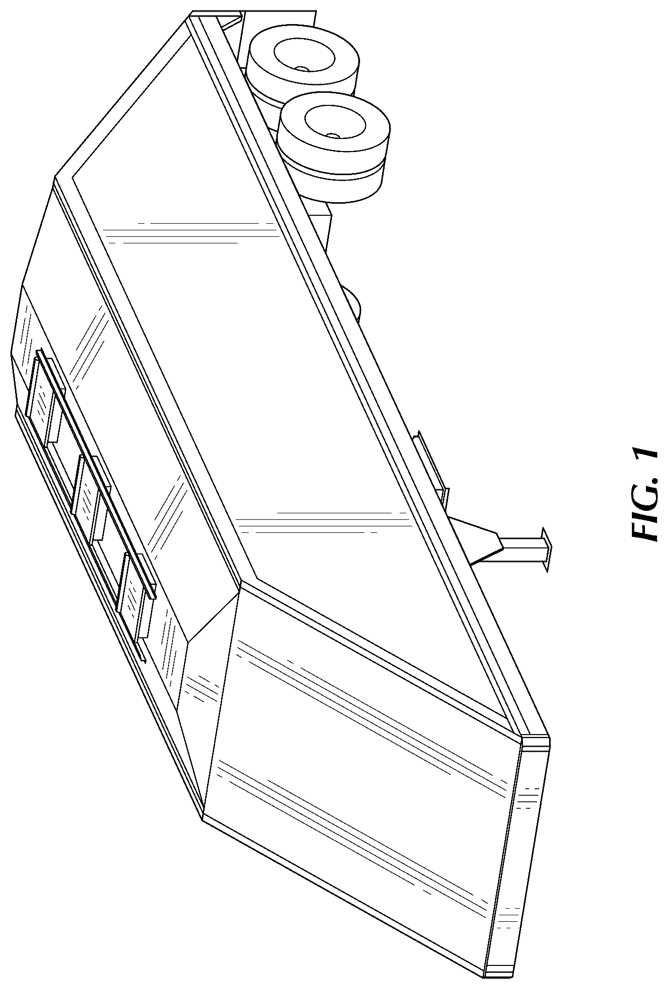 Patent USD1076726 — Trailer system — Figure 1