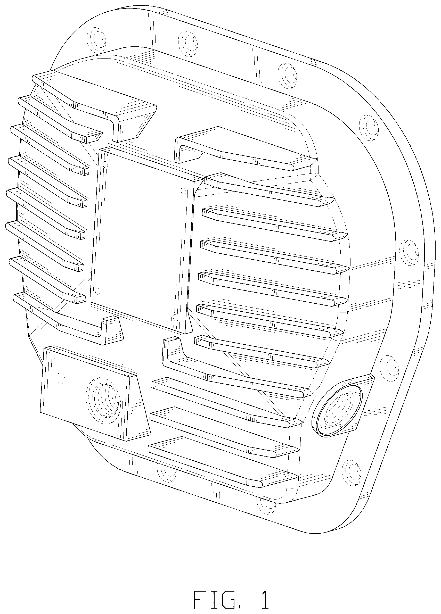 Patent USD1076734 — Differential cover — Figure 1