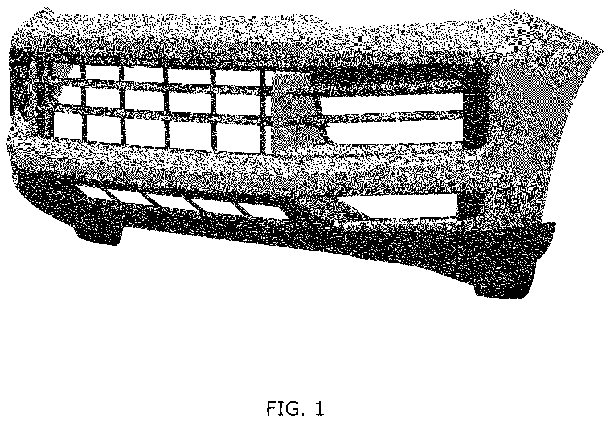 Patent USD1076742 — Front bumper for motor vehicle — Figure 1
