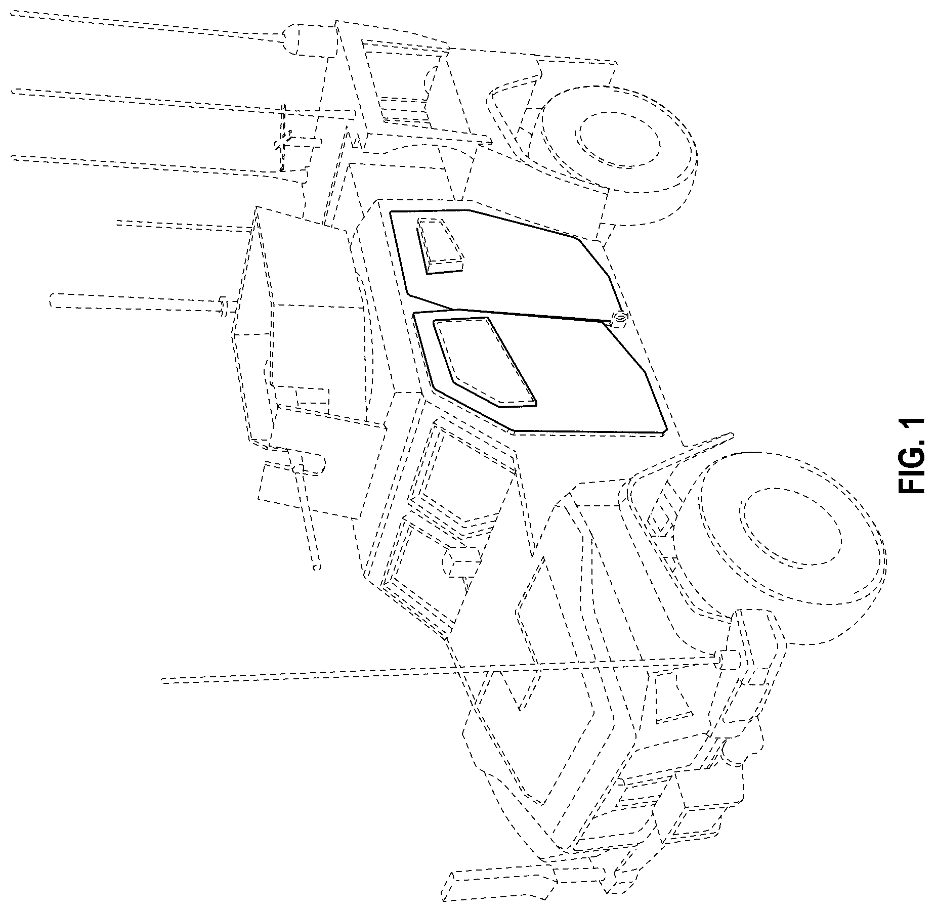 Patent USD1076745 — Set of vehicle doors — Figure 1