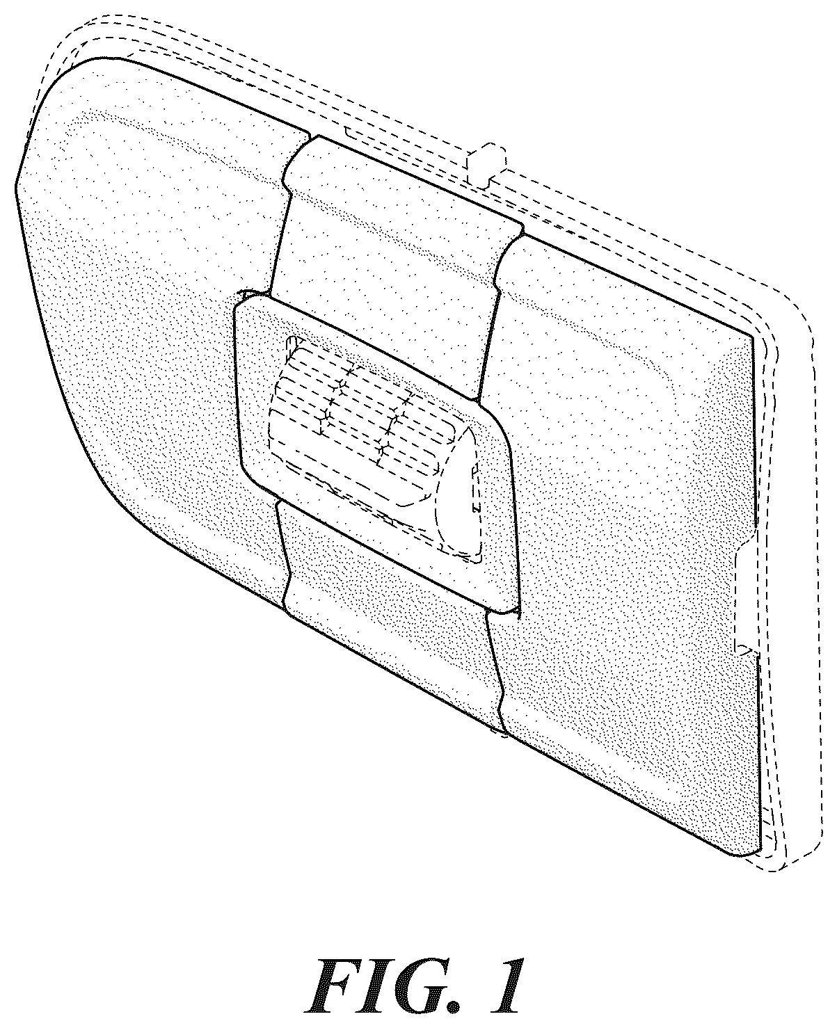 Patent USD1076747 Figure 1 – Set of vehicle steering wheel control switches