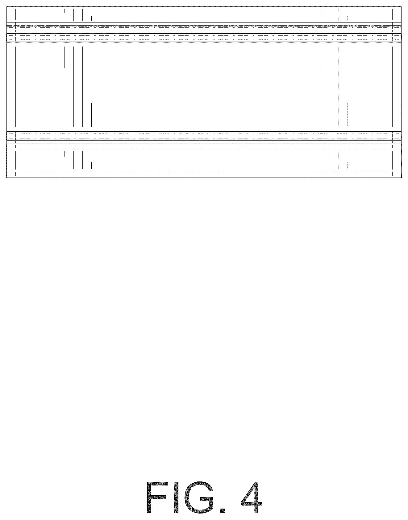 Patent USD1076750 Figure 4 – Side skirt for a car
