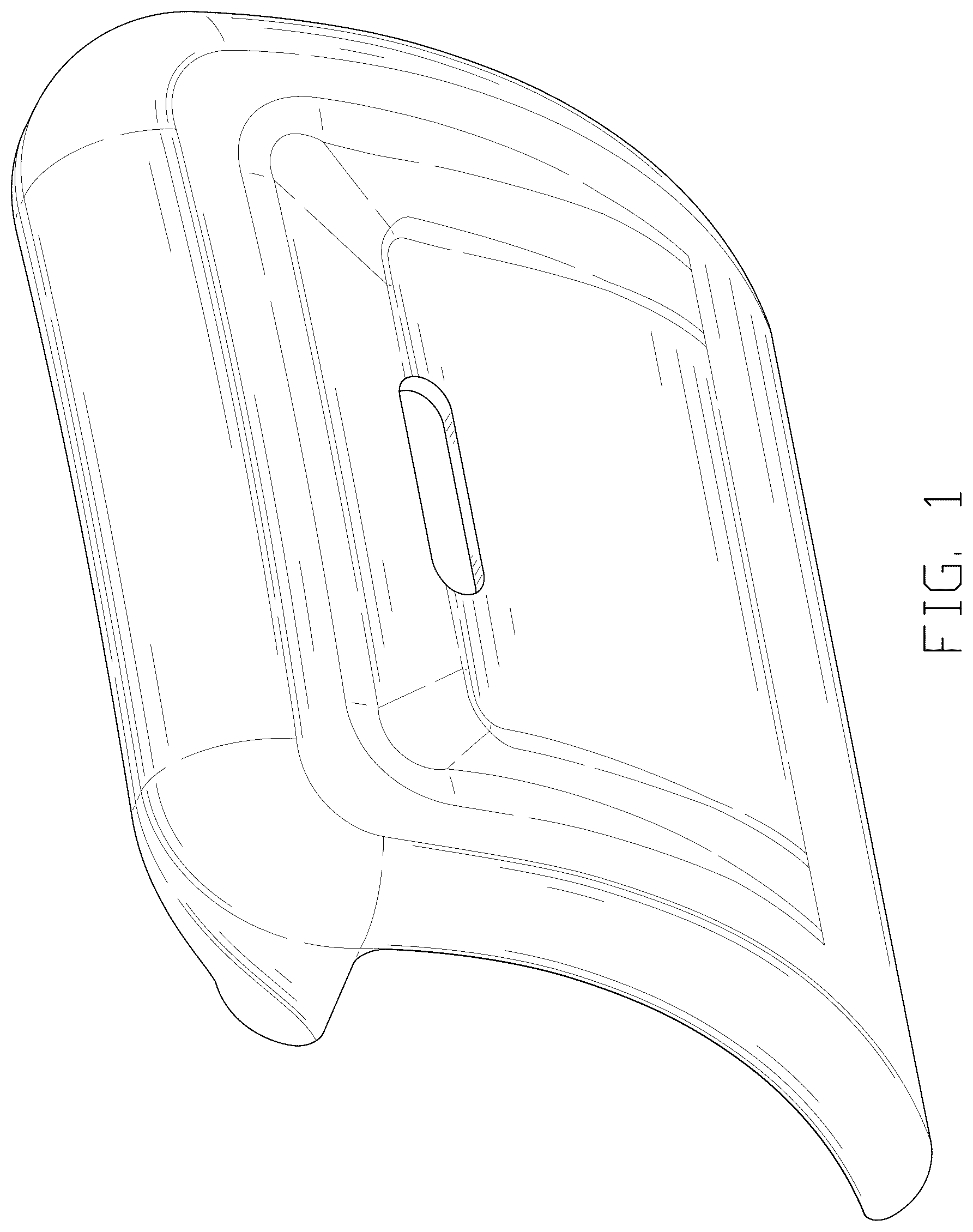 Patent USD1076751 — Car window switch button cover — Figure 1