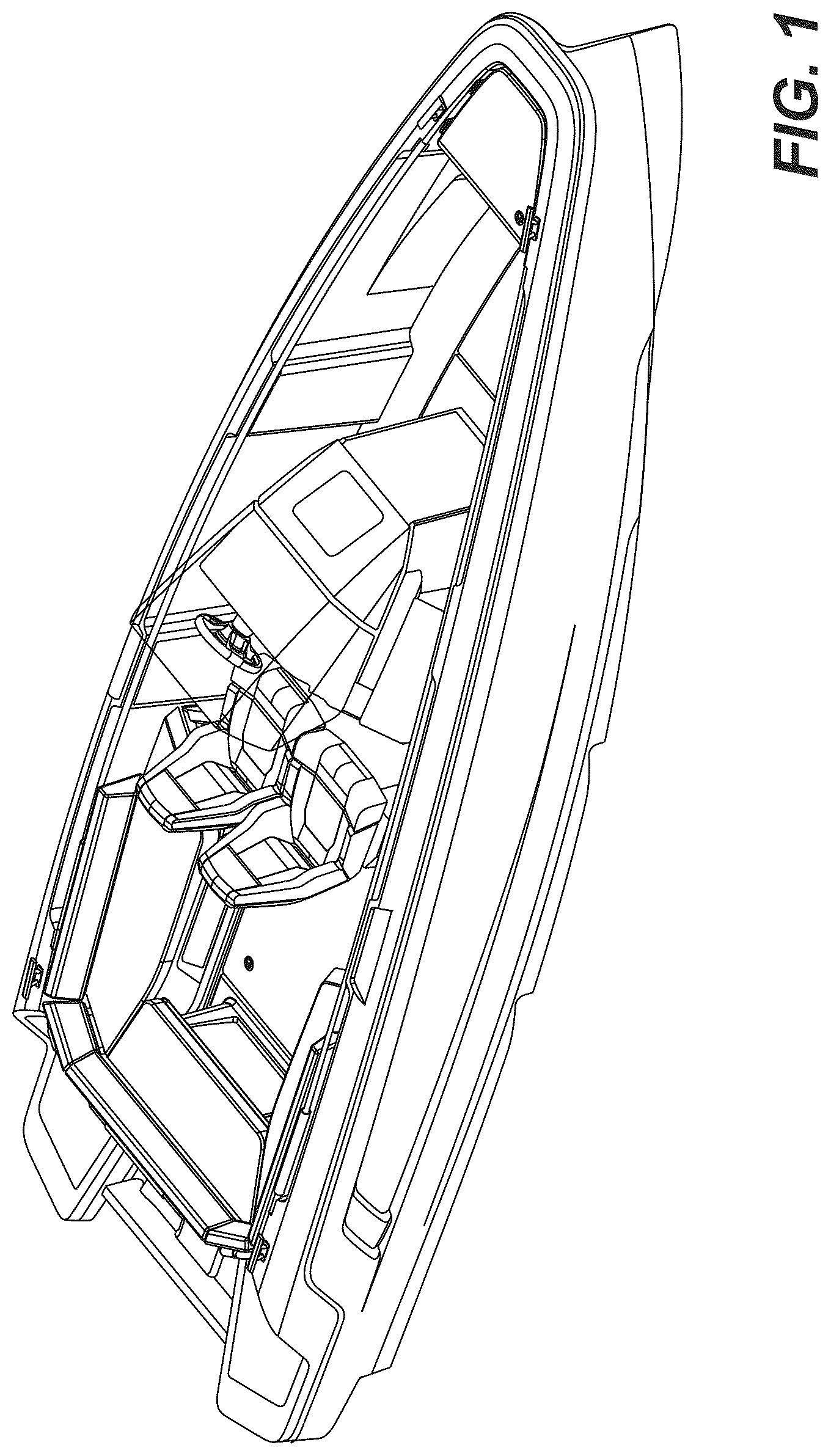 Patent USD1076763 — Boat — Figure 1