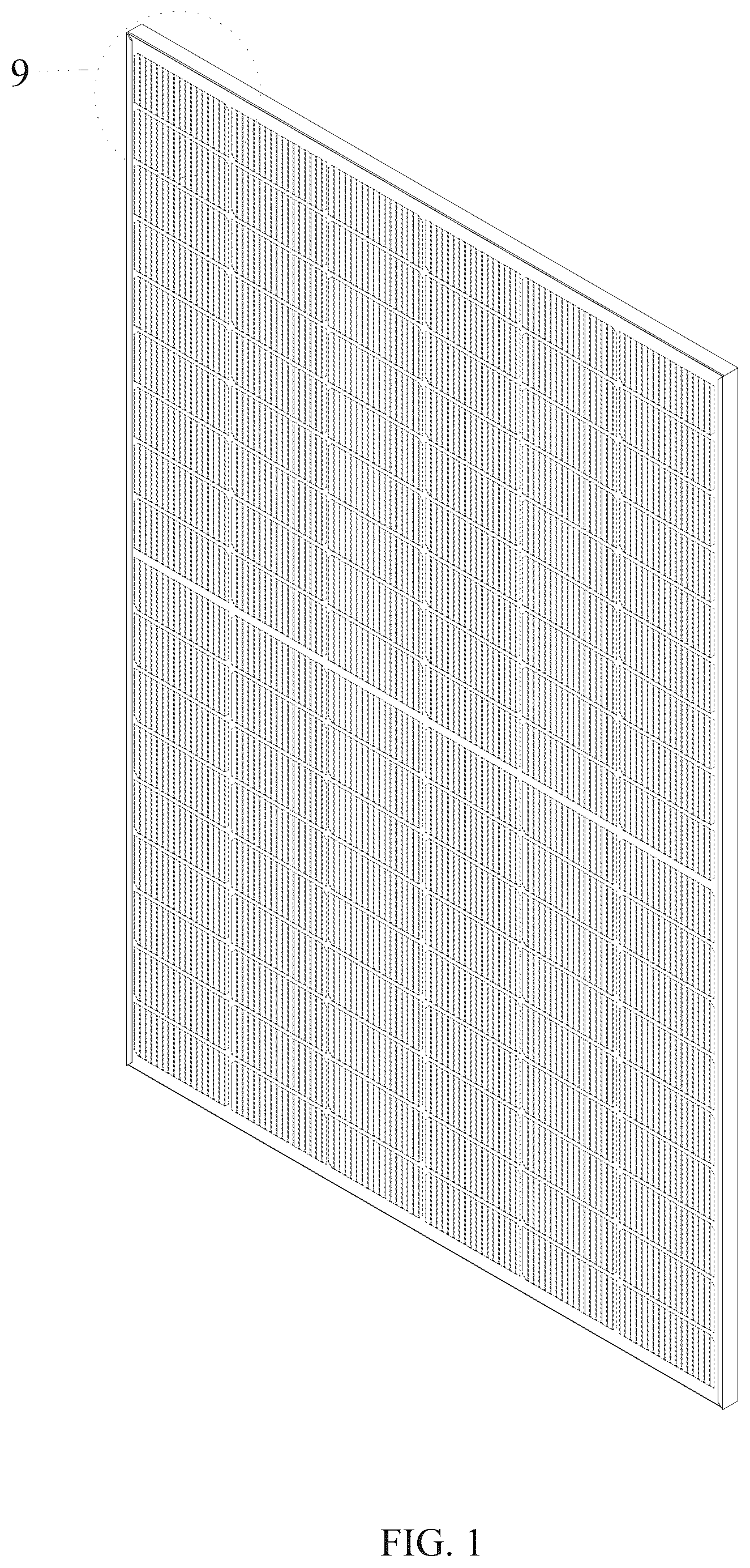 Patent USD1076784 — Photo-voltaic module — Figure 1